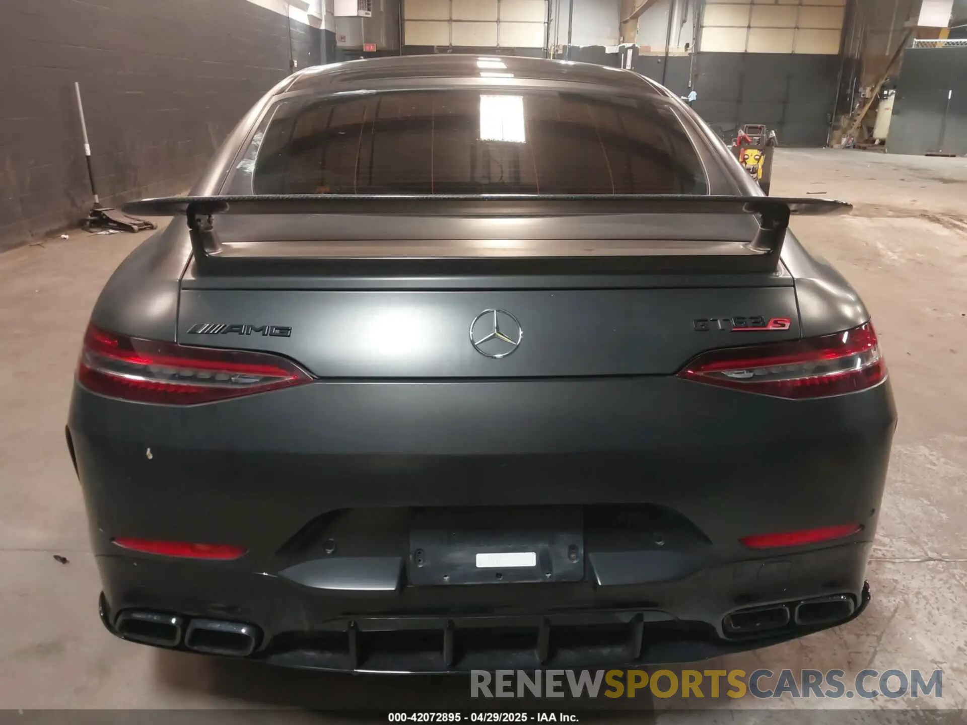 16 fotografías del automóvil dañado W1K7X8KB8MA036533 MERCEDES-BENZ AMG GT 63 4-DOOR COUPE 2021
