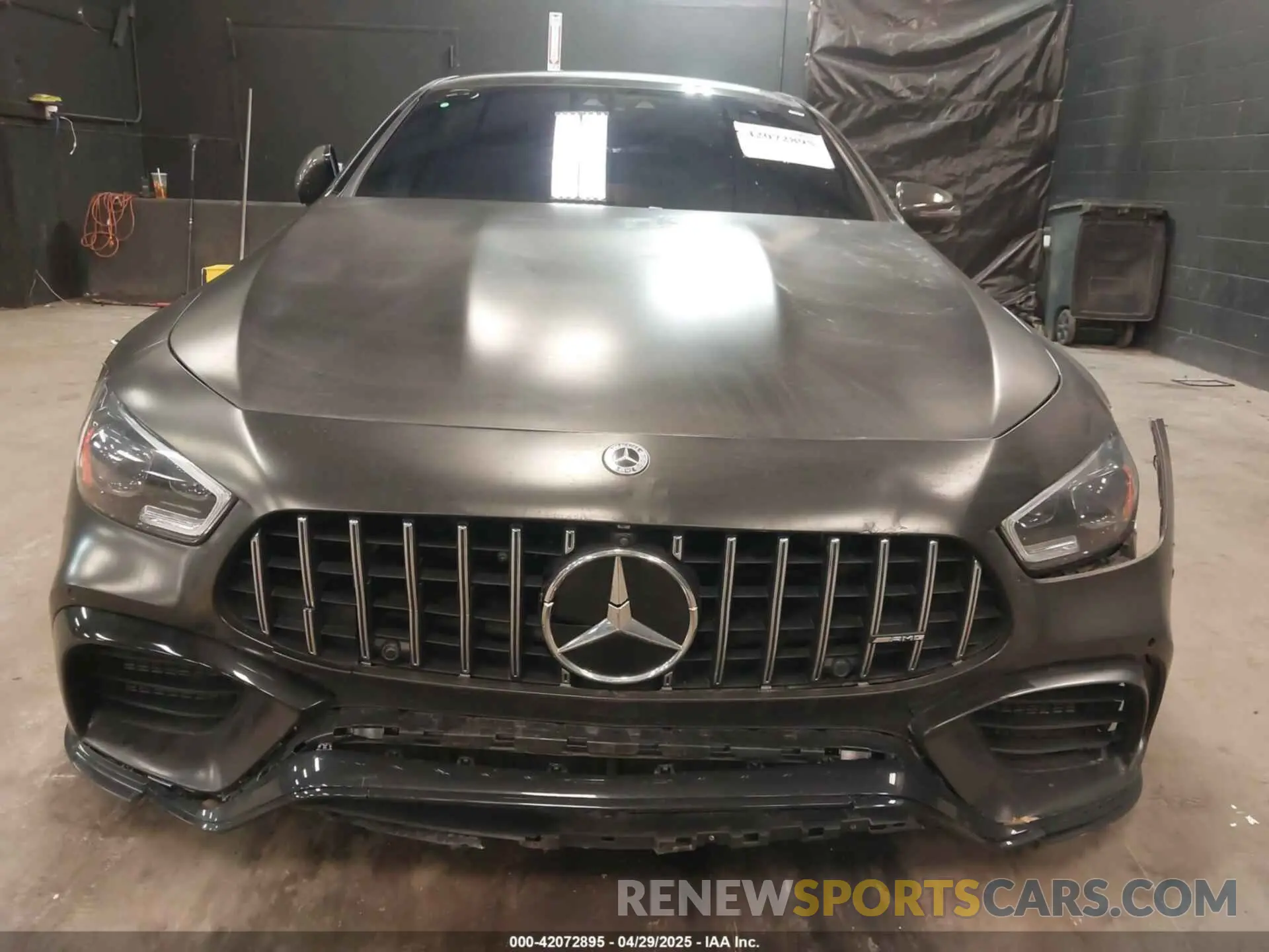 6 fotografías del automóvil dañado W1K7X8KB8MA036533 MERCEDES-BENZ AMG GT 63 4-DOOR COUPE 2021