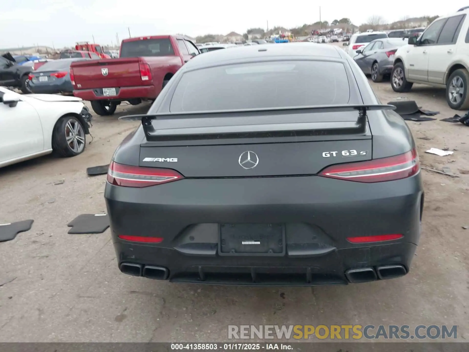 16 fotografías del automóvil dañado W1K7X8KB9MA038386 MERCEDES-BENZ AMG GT 63 4-DOOR COUPE 2021