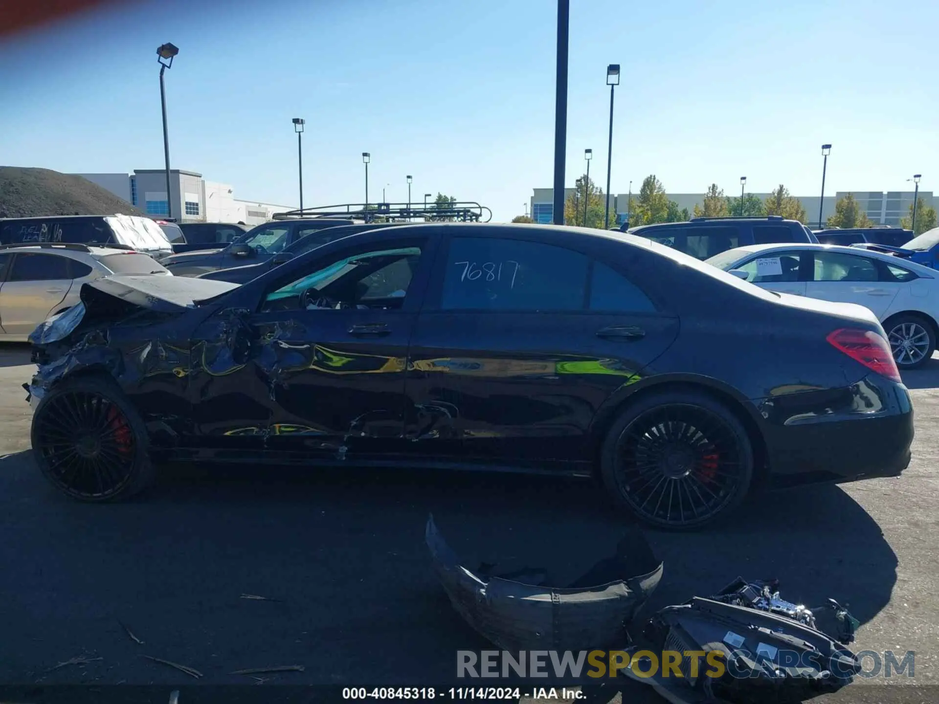 13 fotografías del automóvil dañado WDDUG8JB1KA436273 MERCEDES-BENZ AMG S 63 2019