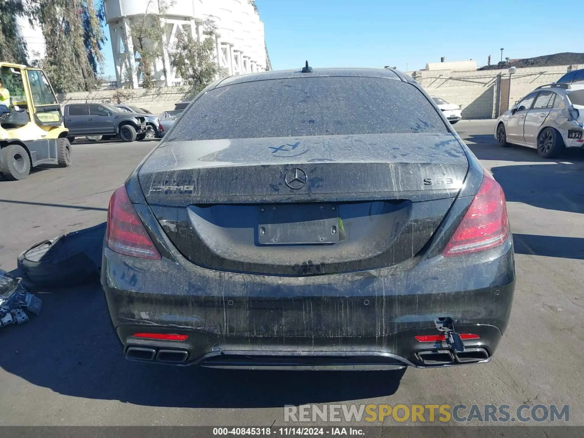 15 fotografías del automóvil dañado WDDUG8JB1KA436273 MERCEDES-BENZ AMG S 63 2019