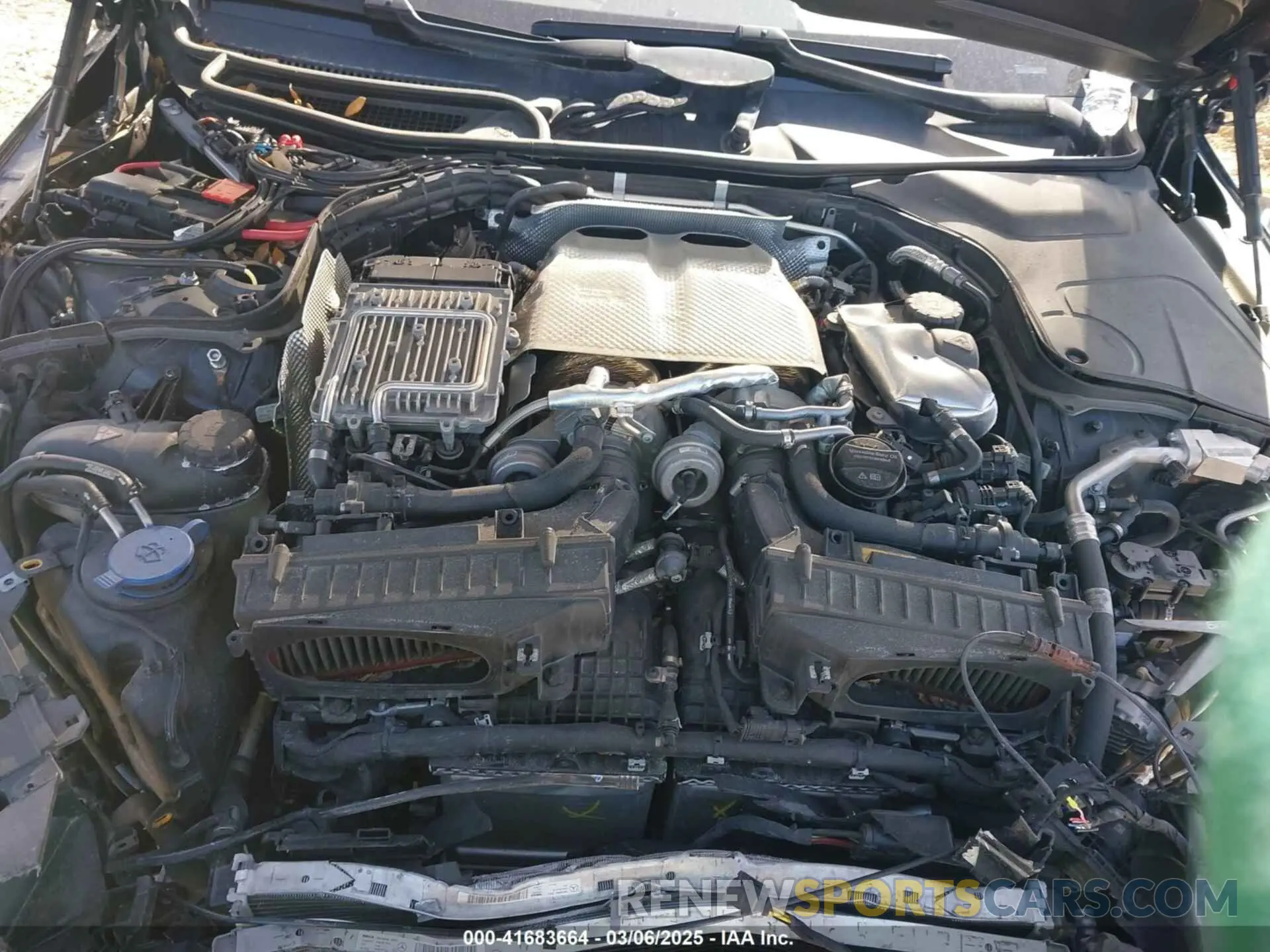 10 fotografías del automóvil dañado W1KUG8JB1LA566703 MERCEDES-BENZ AMG S 63 2020