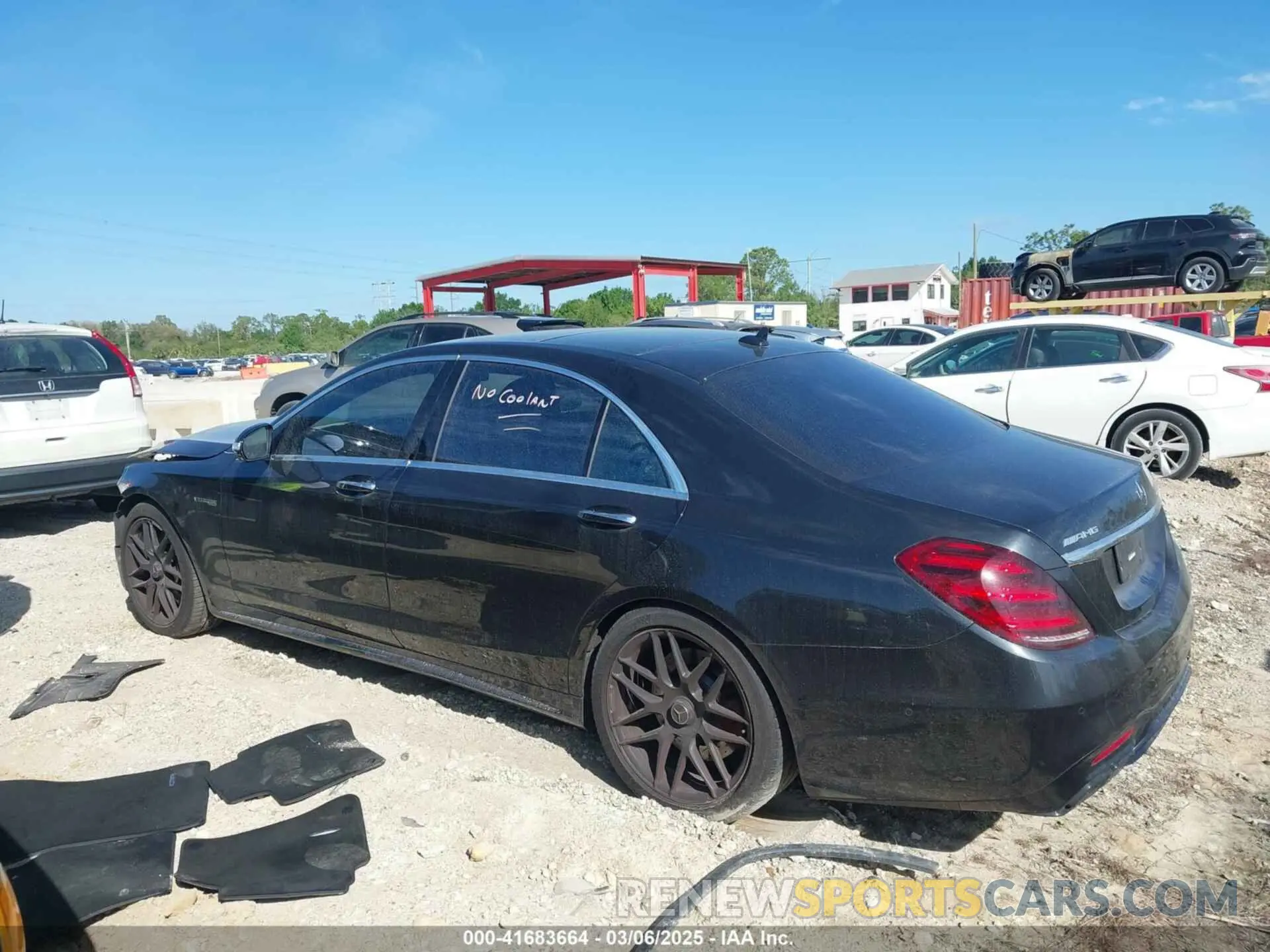 14 fotografías del automóvil dañado W1KUG8JB1LA566703 MERCEDES-BENZ AMG S 63 2020