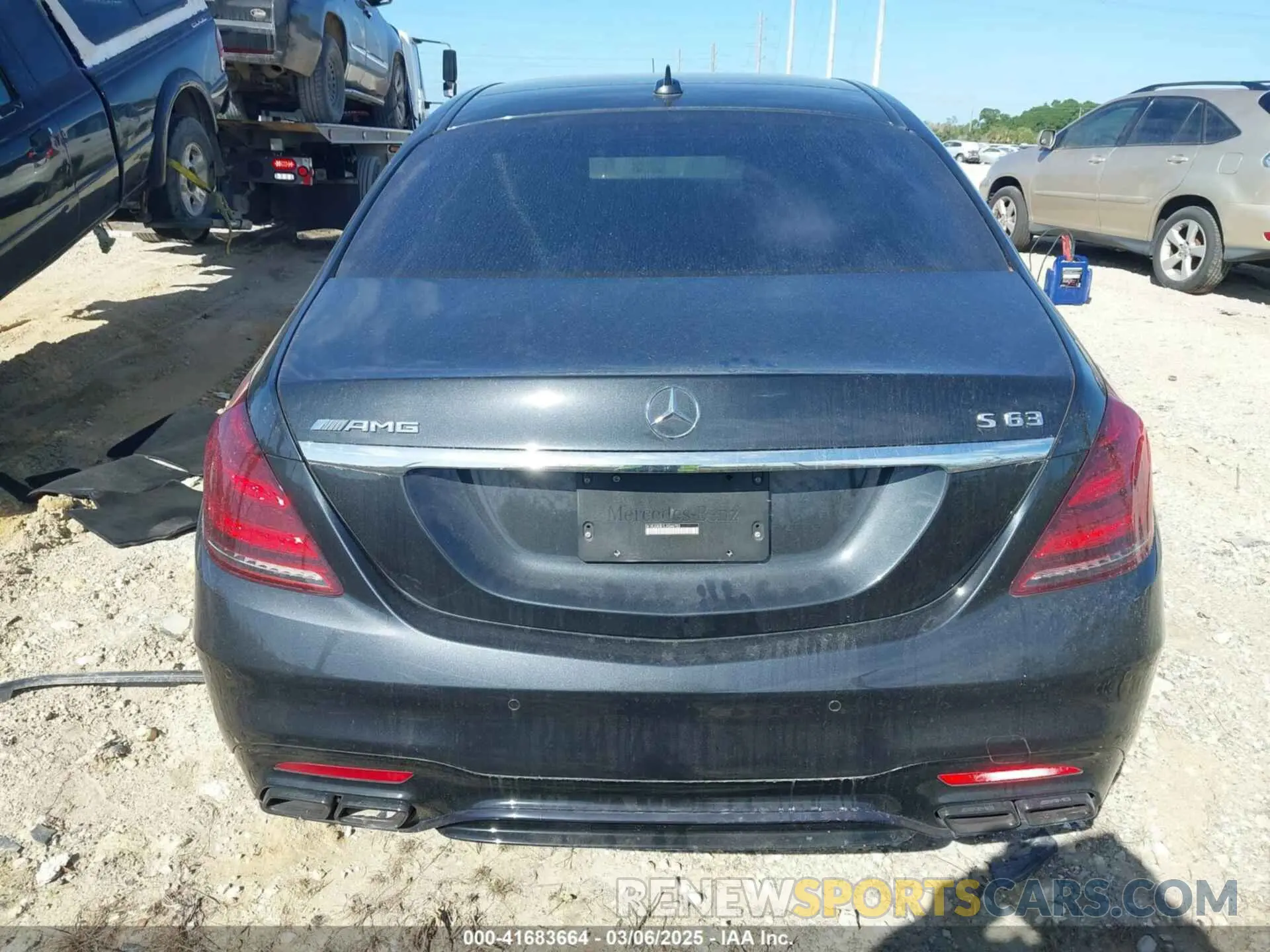 16 fotografías del automóvil dañado W1KUG8JB1LA566703 MERCEDES-BENZ AMG S 63 2020