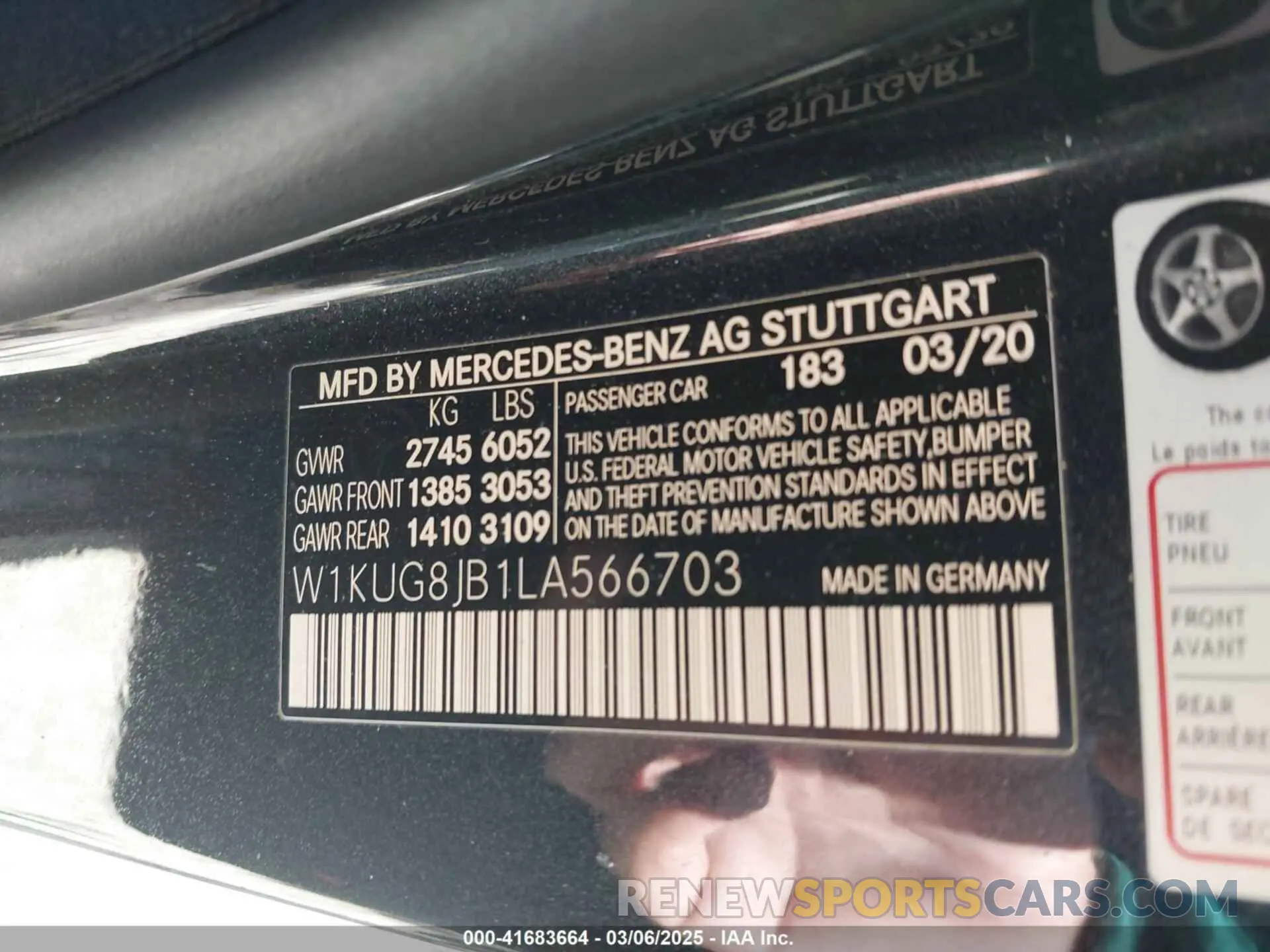 9 fotografías del automóvil dañado W1KUG8JB1LA566703 MERCEDES-BENZ AMG S 63 2020