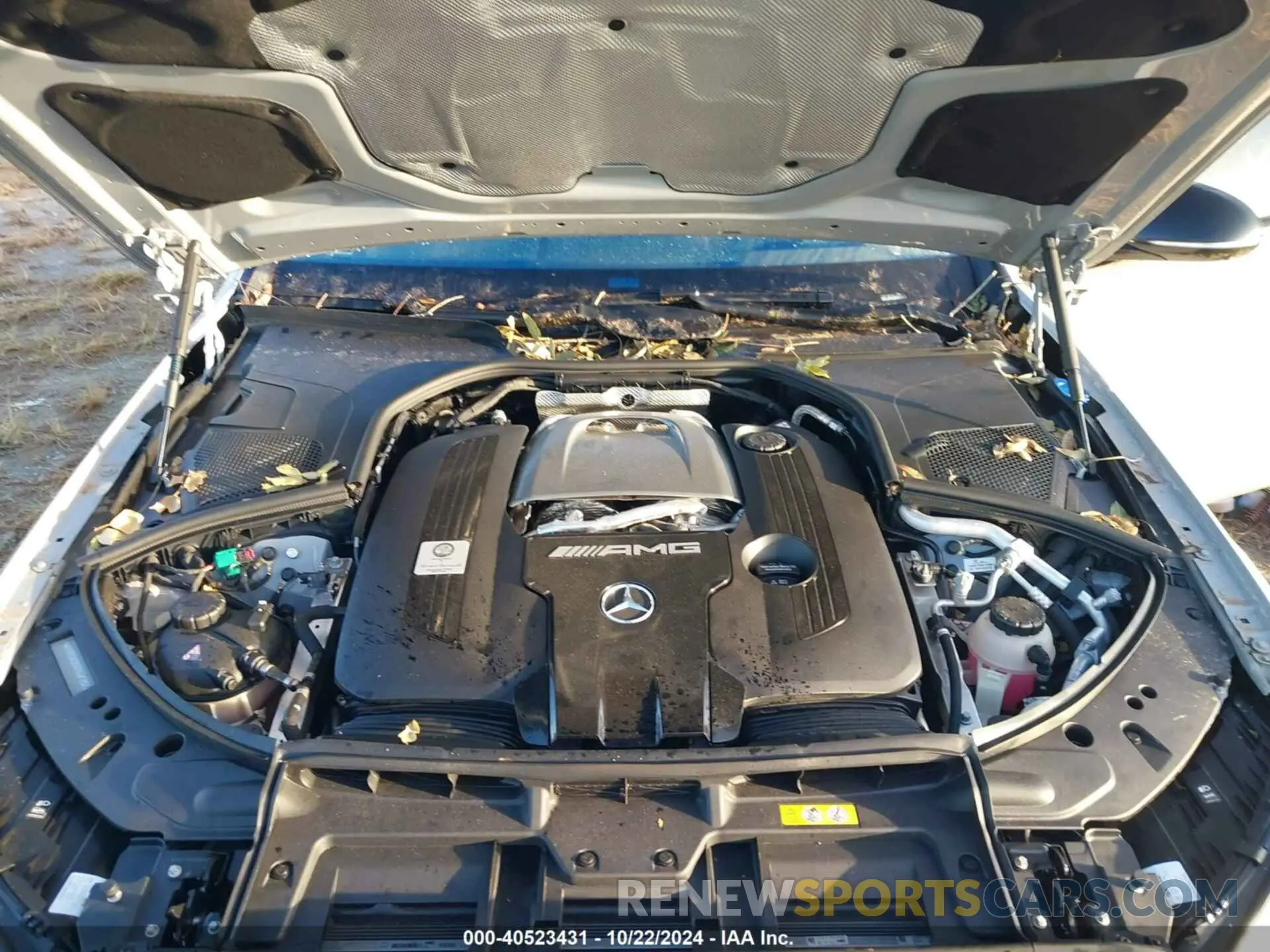 10 fotografías del automóvil dañado W1K6G8CB2RA271513 MERCEDES-BENZ AMG S 63 E 2024