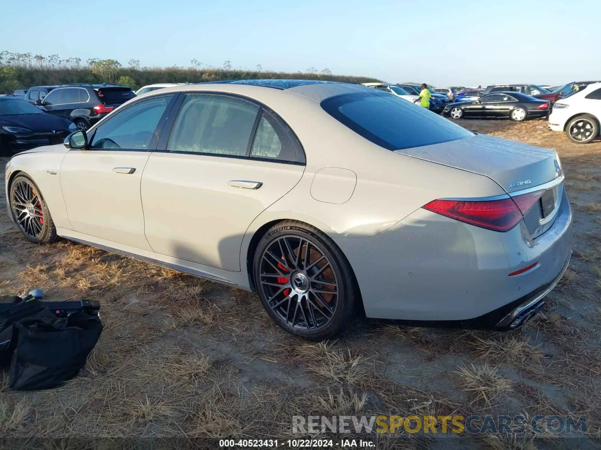 3 fotografías del automóvil dañado W1K6G8CB2RA271513 MERCEDES-BENZ AMG S 63 E 2024