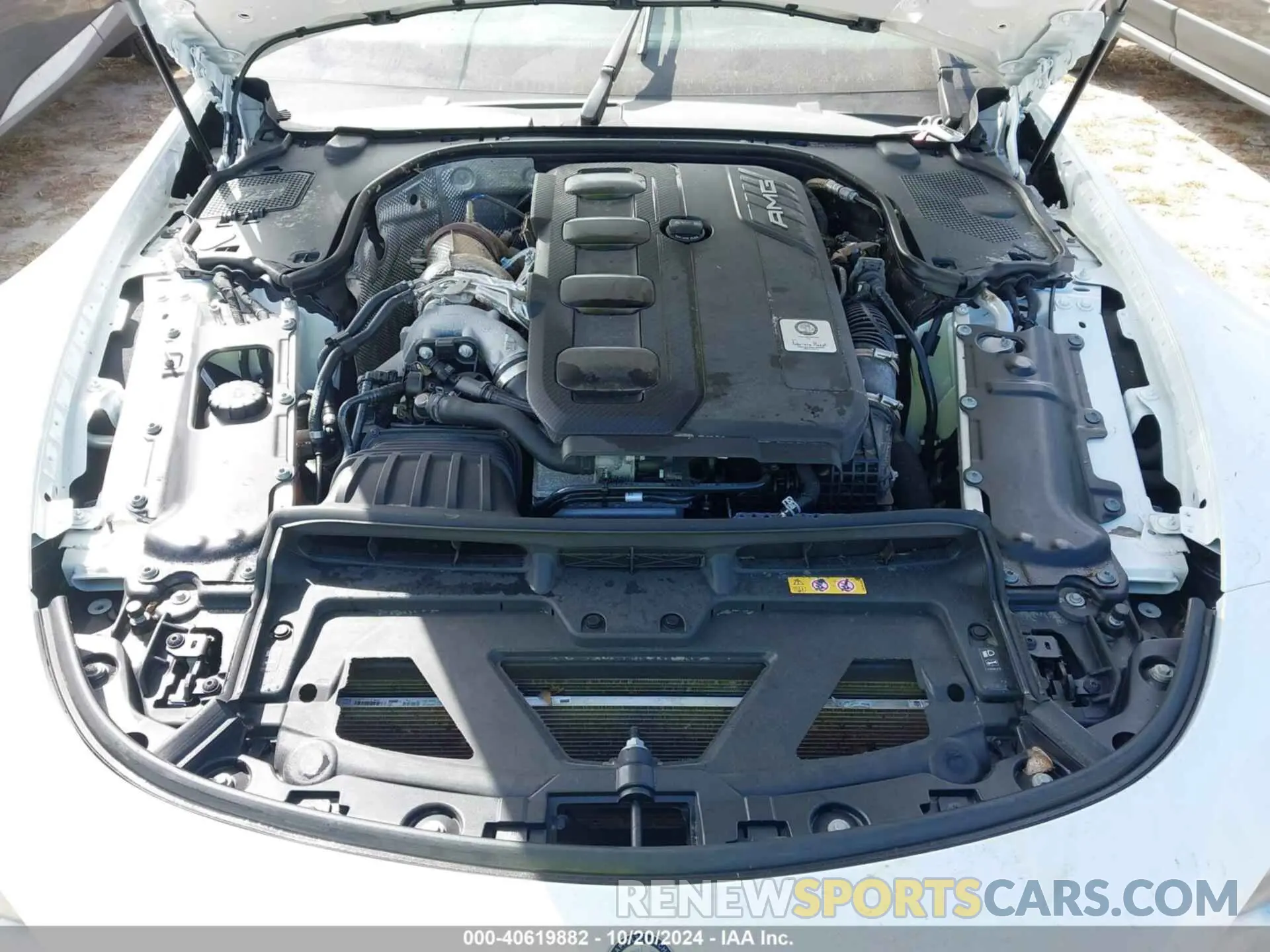 10 fotografías del automóvil dañado W1KVK5AB1PF017898 MERCEDES-BENZ AMG SL 43 2023