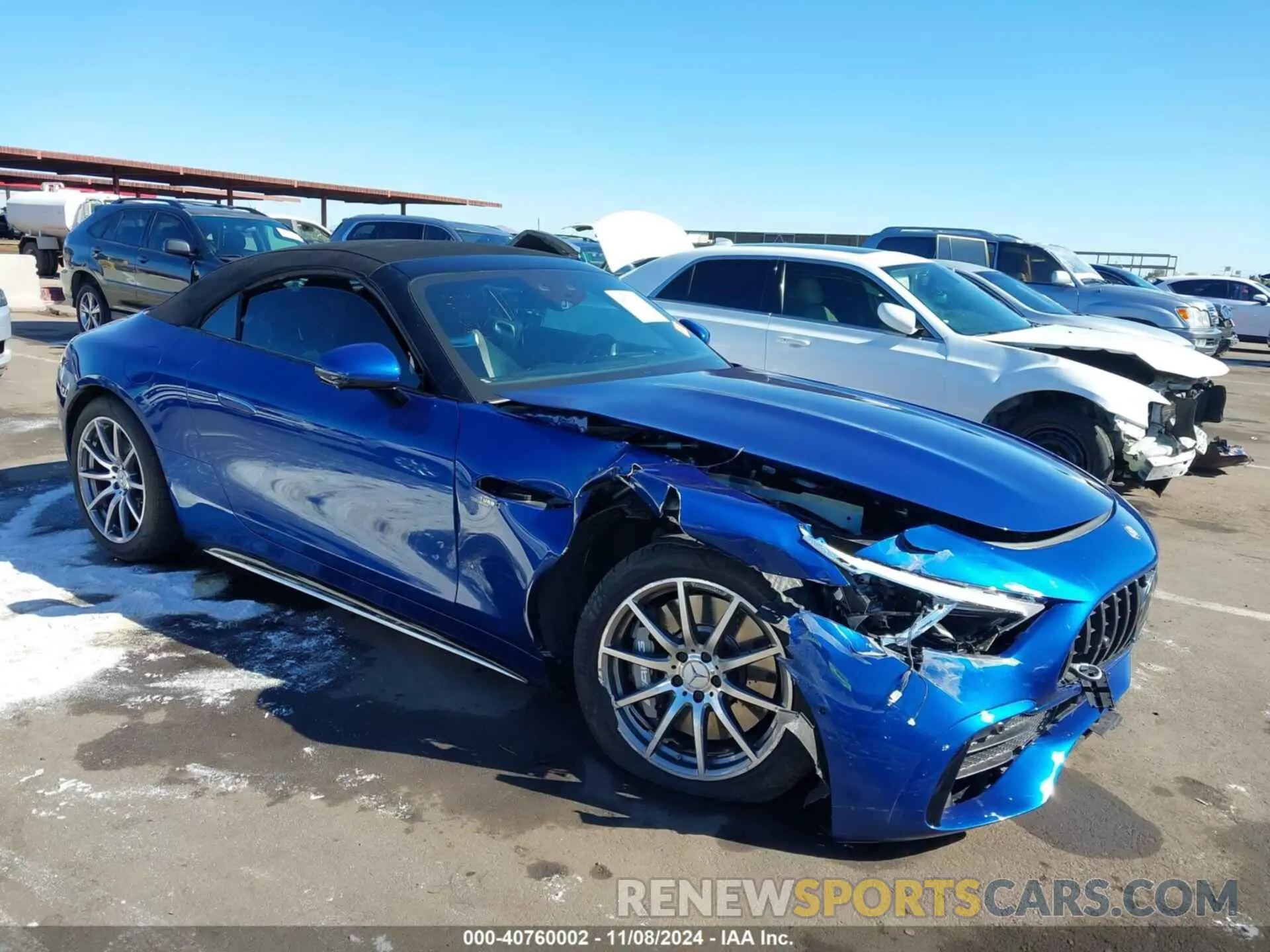 1 fotografías del automóvil dañado W1KVK5AB7PF017100 MERCEDES-BENZ AMG SL 43 2023
