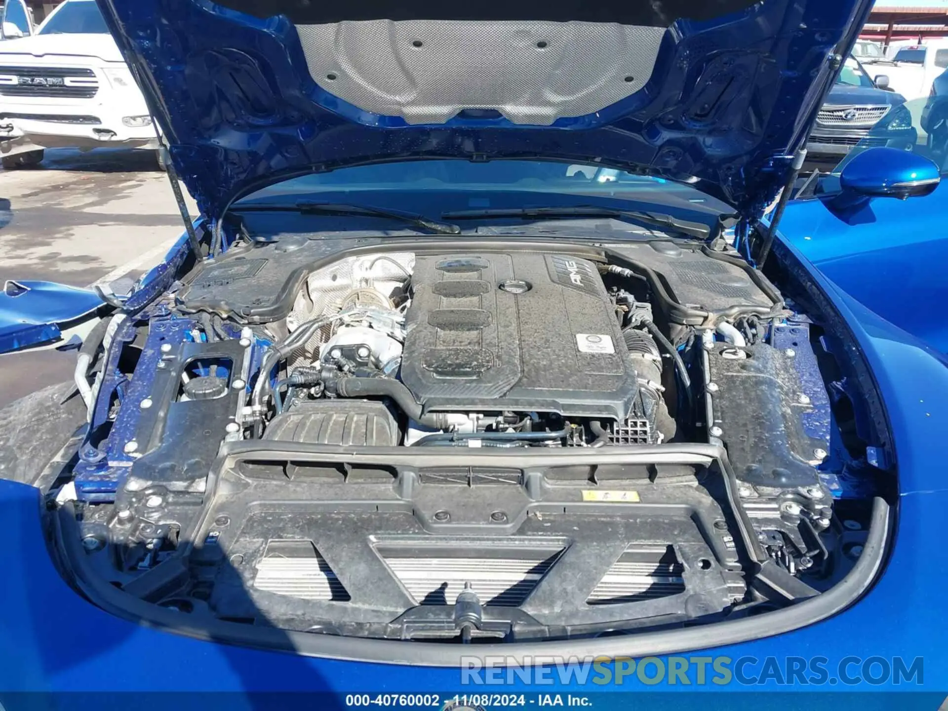 10 fotografías del automóvil dañado W1KVK5AB7PF017100 MERCEDES-BENZ AMG SL 43 2023