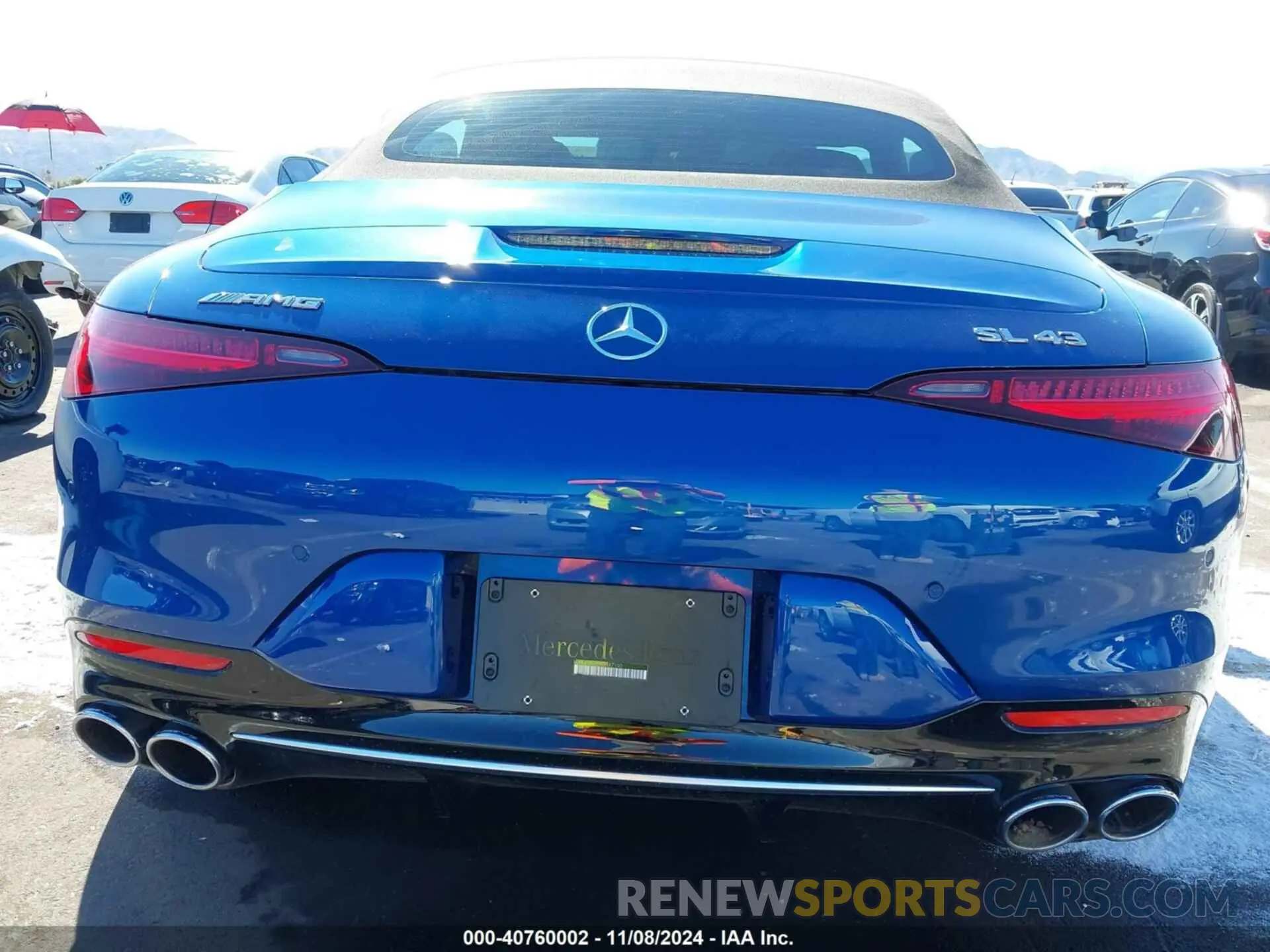 15 fotografías del automóvil dañado W1KVK5AB7PF017100 MERCEDES-BENZ AMG SL 43 2023