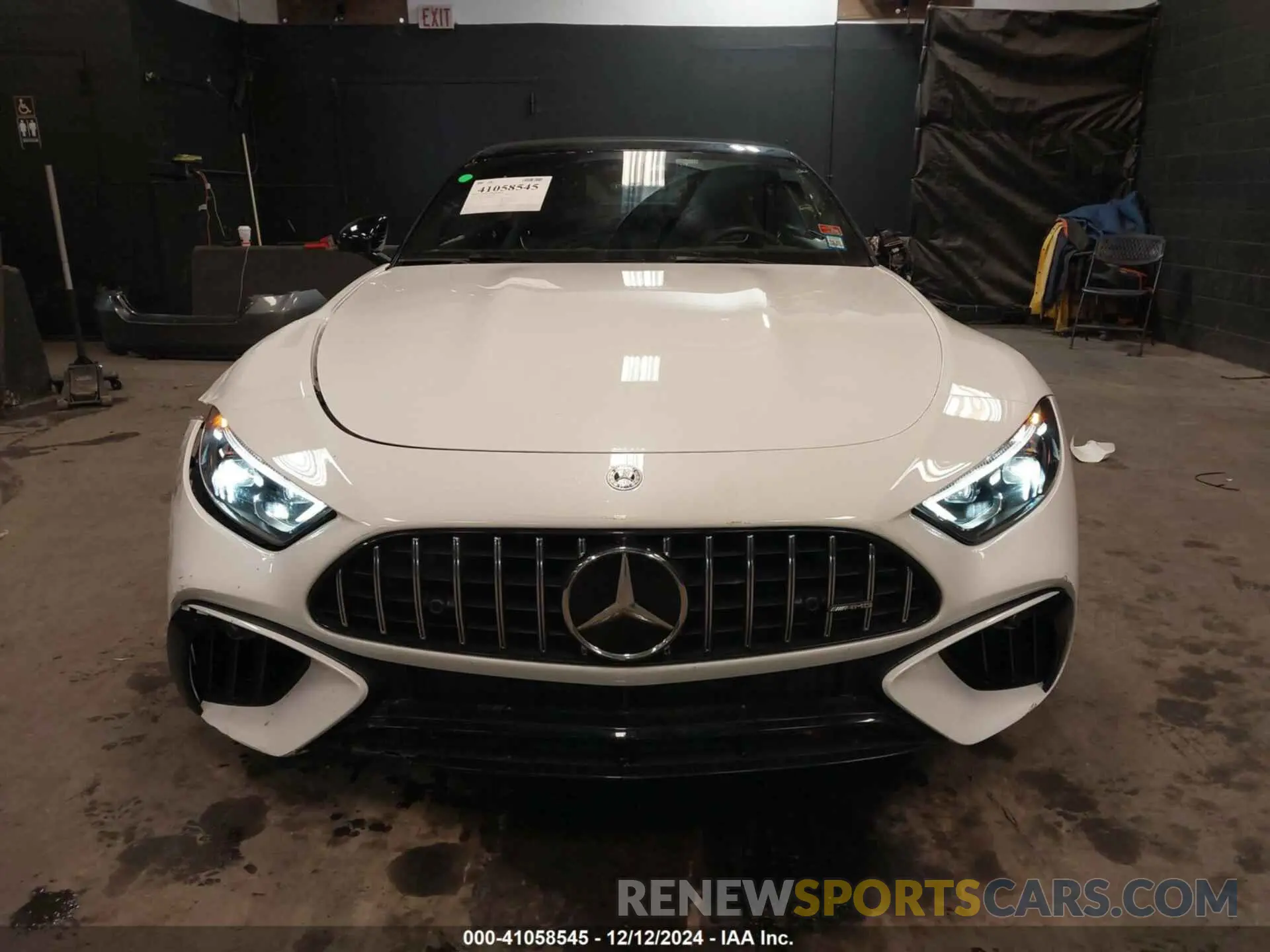 12 fotografías del automóvil dañado W1KVK8AB2NF009047 MERCEDES-BENZ AMG SL 55 2022