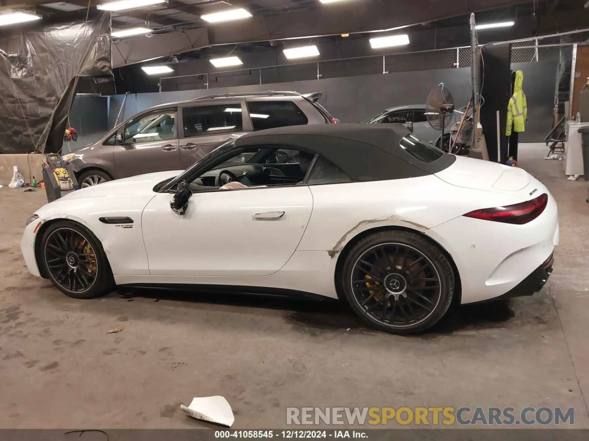 14 fotografías del automóvil dañado W1KVK8AB2NF009047 MERCEDES-BENZ AMG SL 55 2022