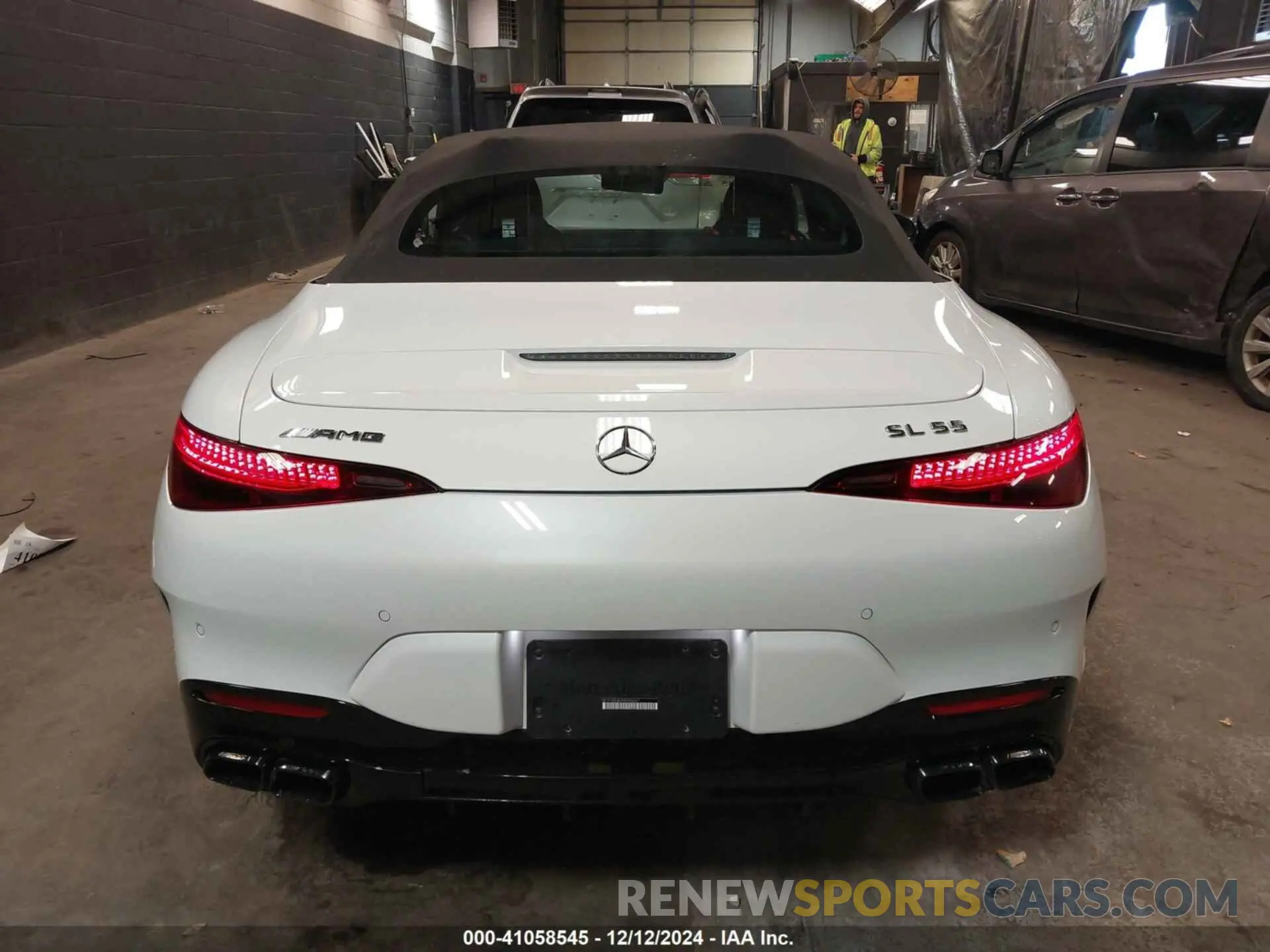 16 fotografías del automóvil dañado W1KVK8AB2NF009047 MERCEDES-BENZ AMG SL 55 2022