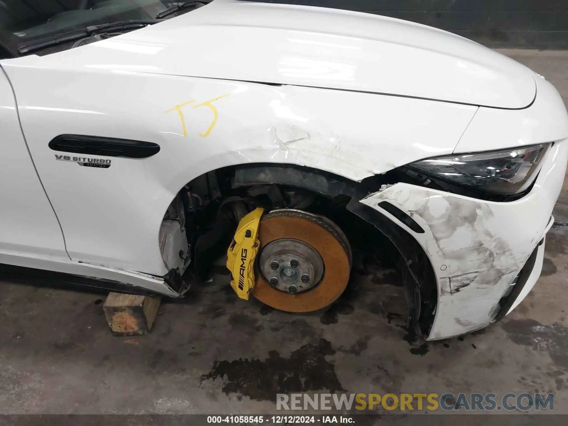 6 fotografías del automóvil dañado W1KVK8AB2NF009047 MERCEDES-BENZ AMG SL 55 2022