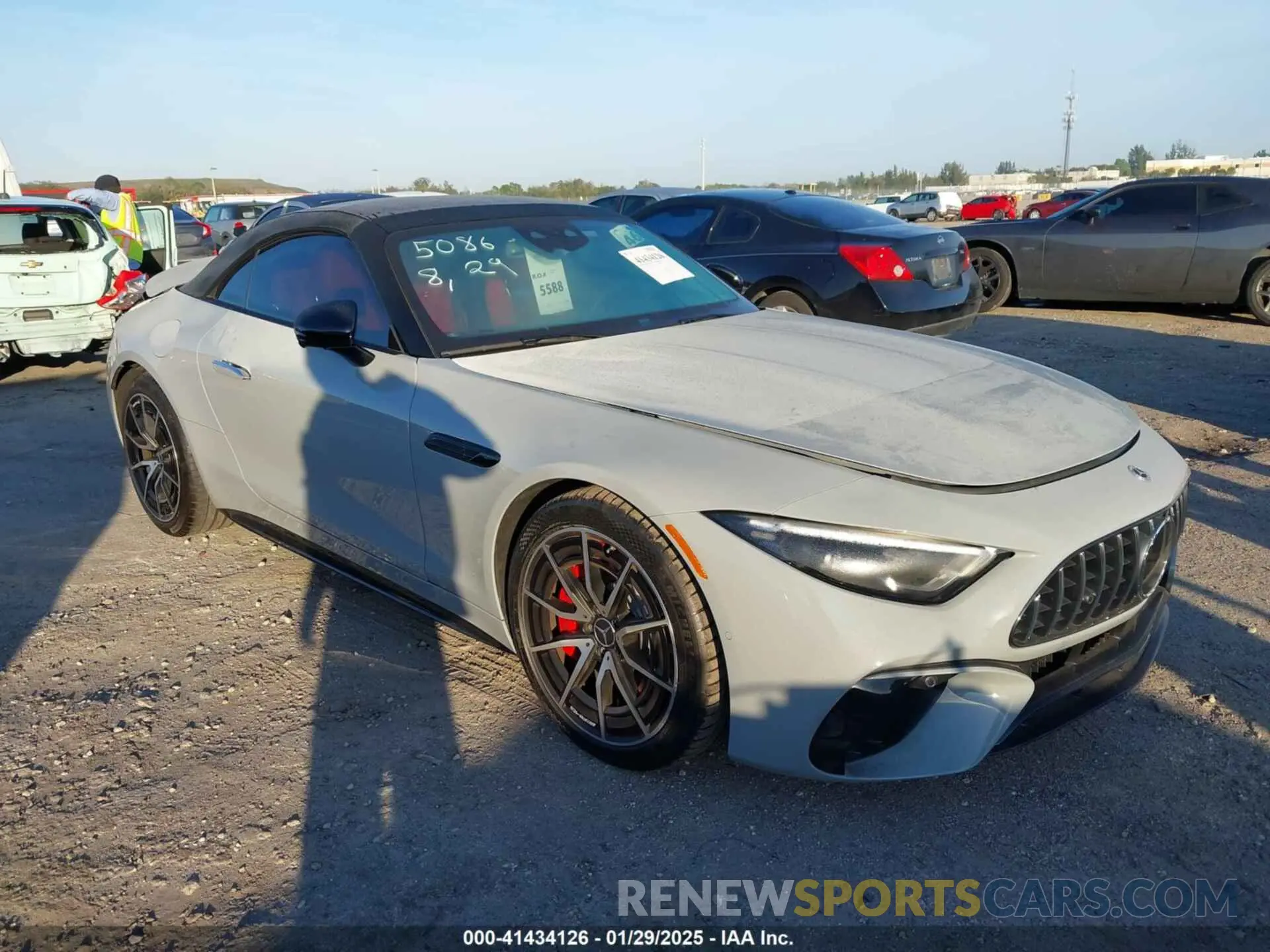 1 fotografías del automóvil dañado W1KVK8AB3NF005086 MERCEDES-BENZ AMG SL 55 2022