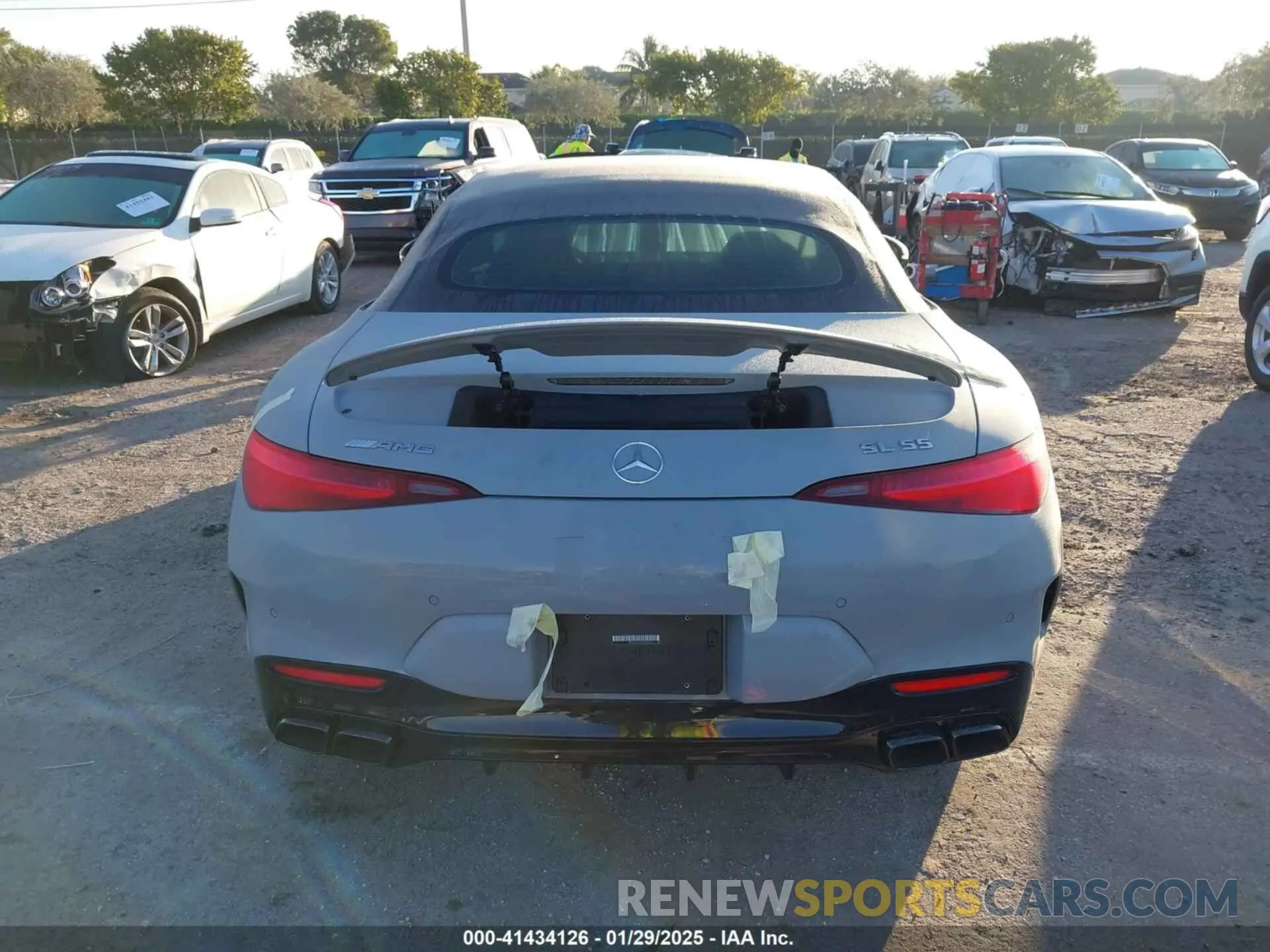 16 fotografías del automóvil dañado W1KVK8AB3NF005086 MERCEDES-BENZ AMG SL 55 2022