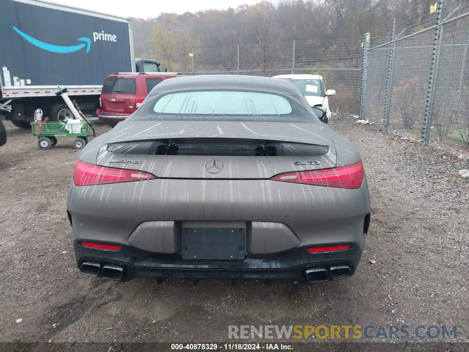 16 fotografías del automóvil dañado W1KVK8BB2NF005160 MERCEDES-BENZ AMG SL 63 2022