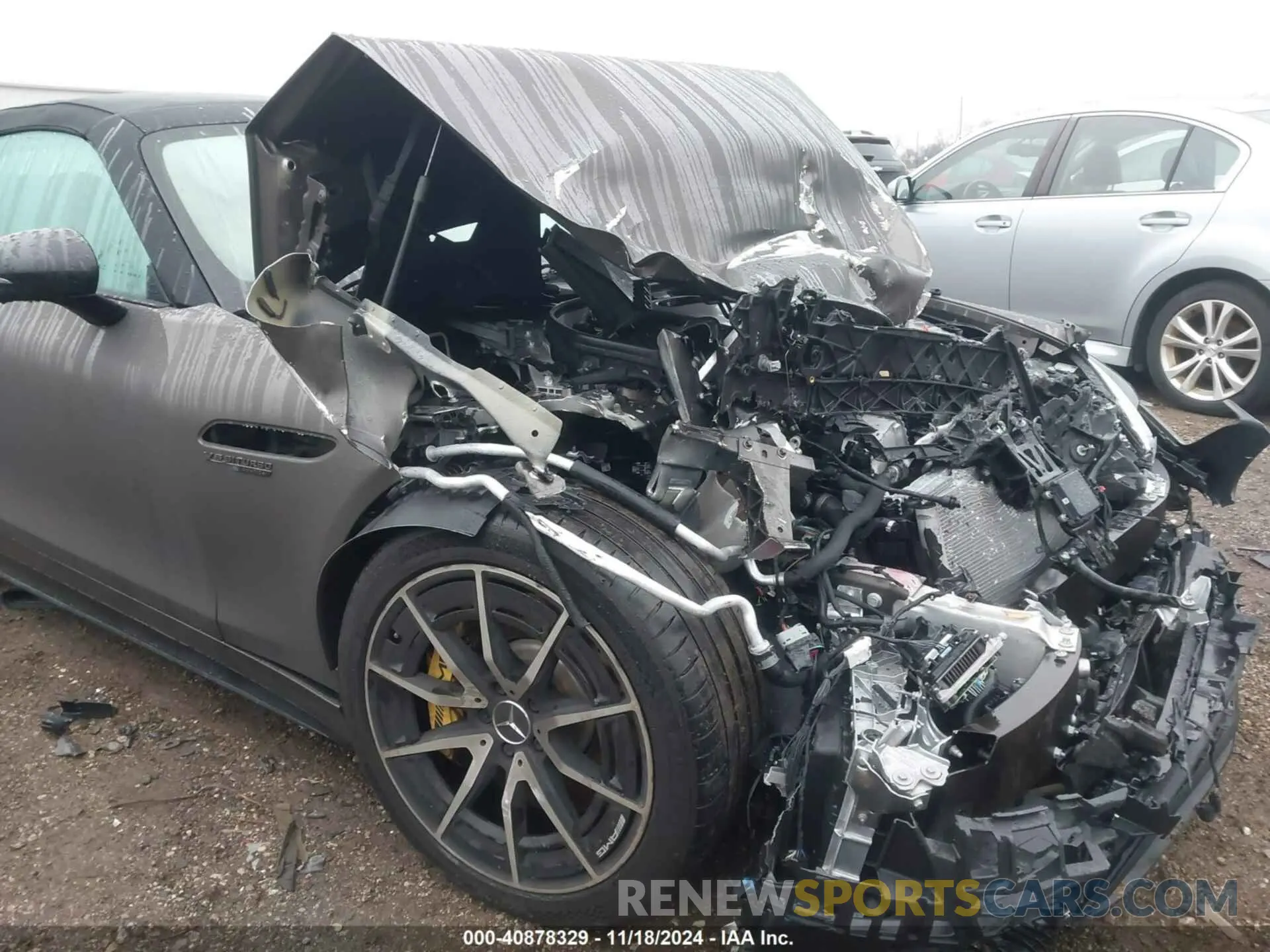 17 fotografías del automóvil dañado W1KVK8BB2NF005160 MERCEDES-BENZ AMG SL 63 2022