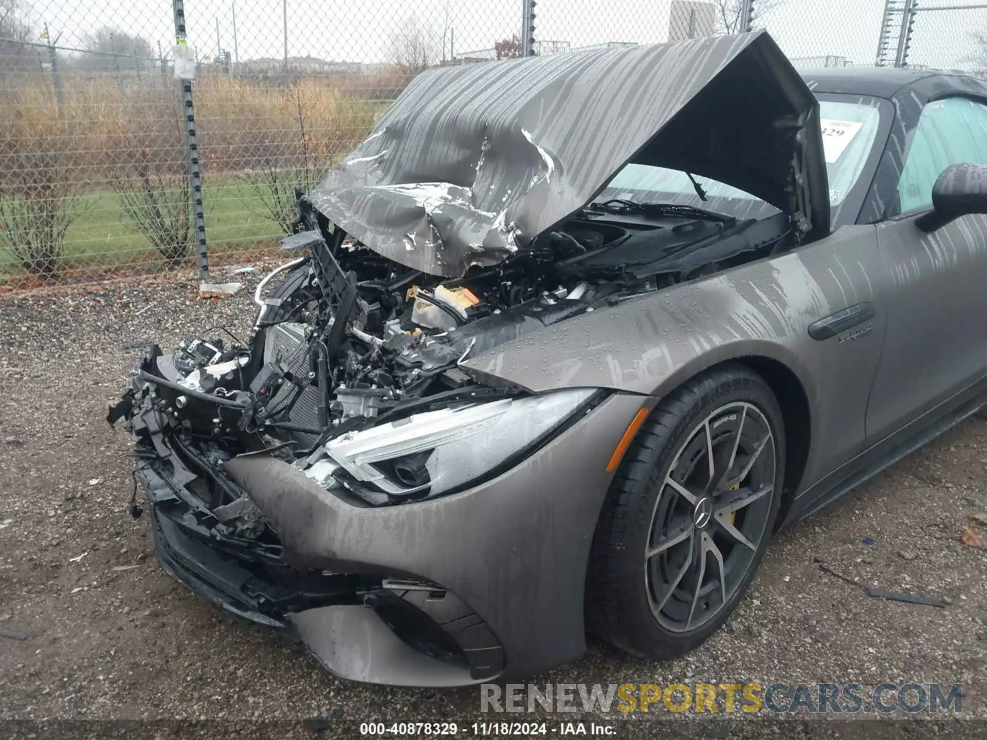 18 fotografías del automóvil dañado W1KVK8BB2NF005160 MERCEDES-BENZ AMG SL 63 2022