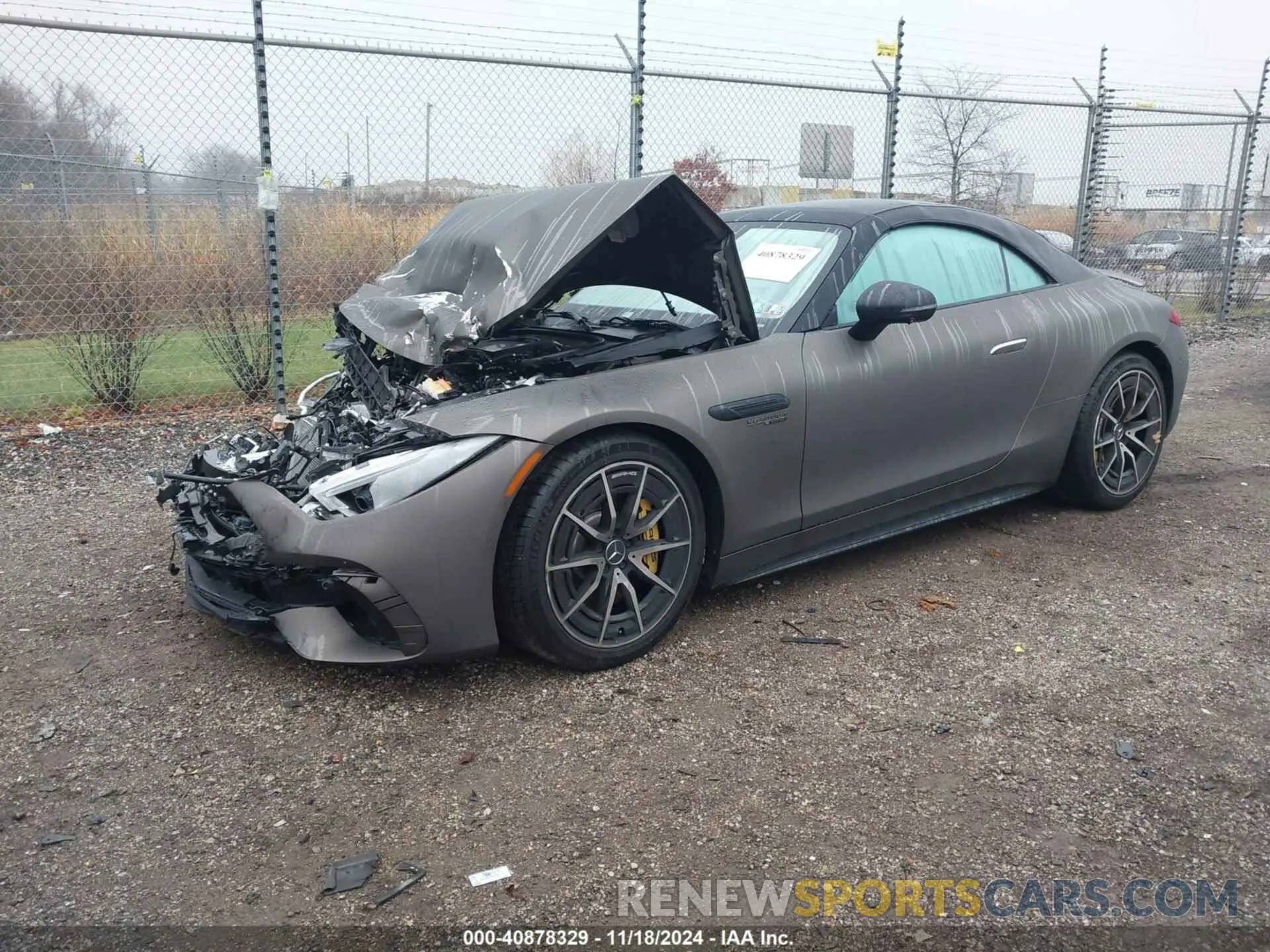 2 fotografías del automóvil dañado W1KVK8BB2NF005160 MERCEDES-BENZ AMG SL 63 2022