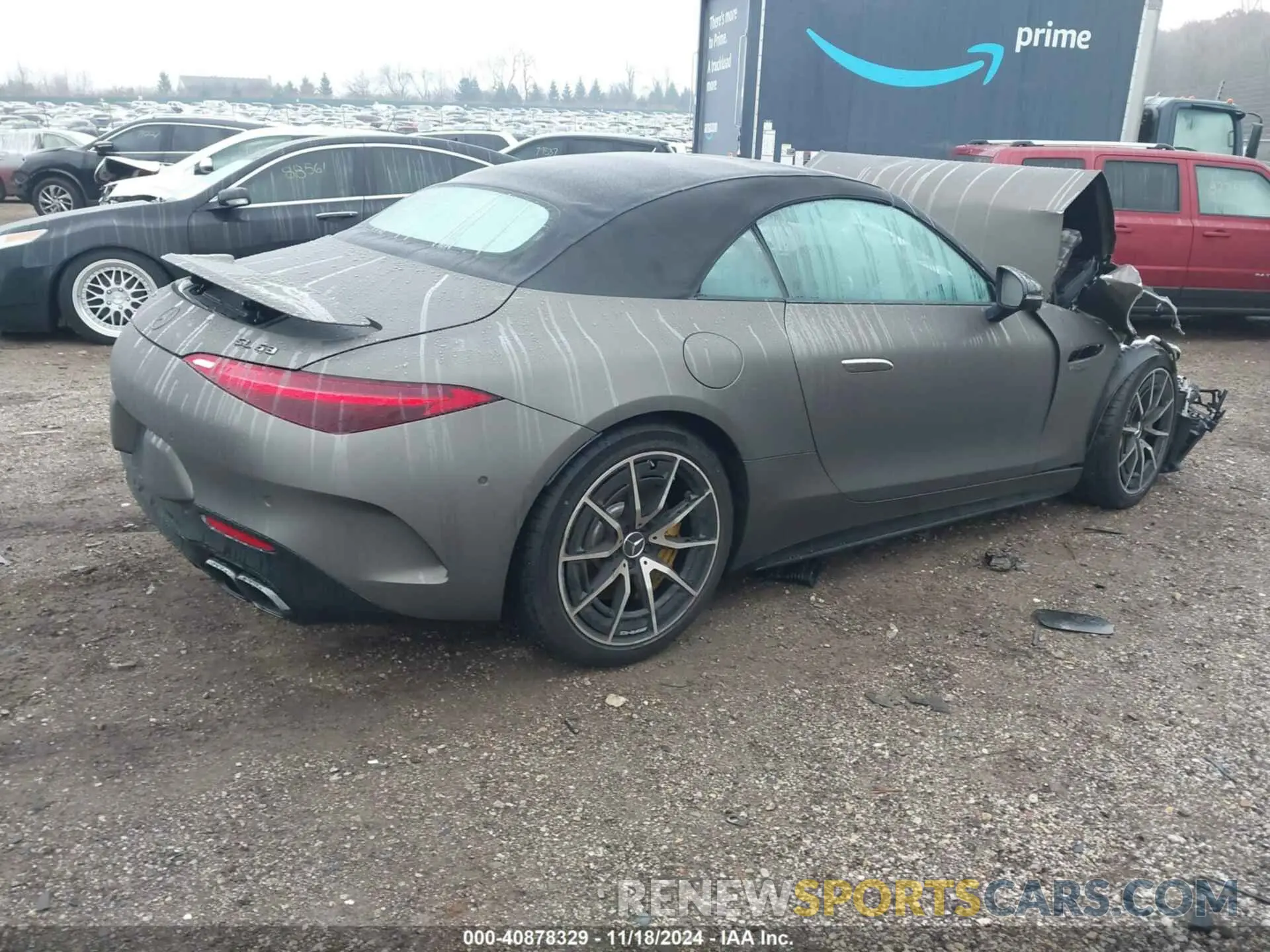 4 fotografías del automóvil dañado W1KVK8BB2NF005160 MERCEDES-BENZ AMG SL 63 2022