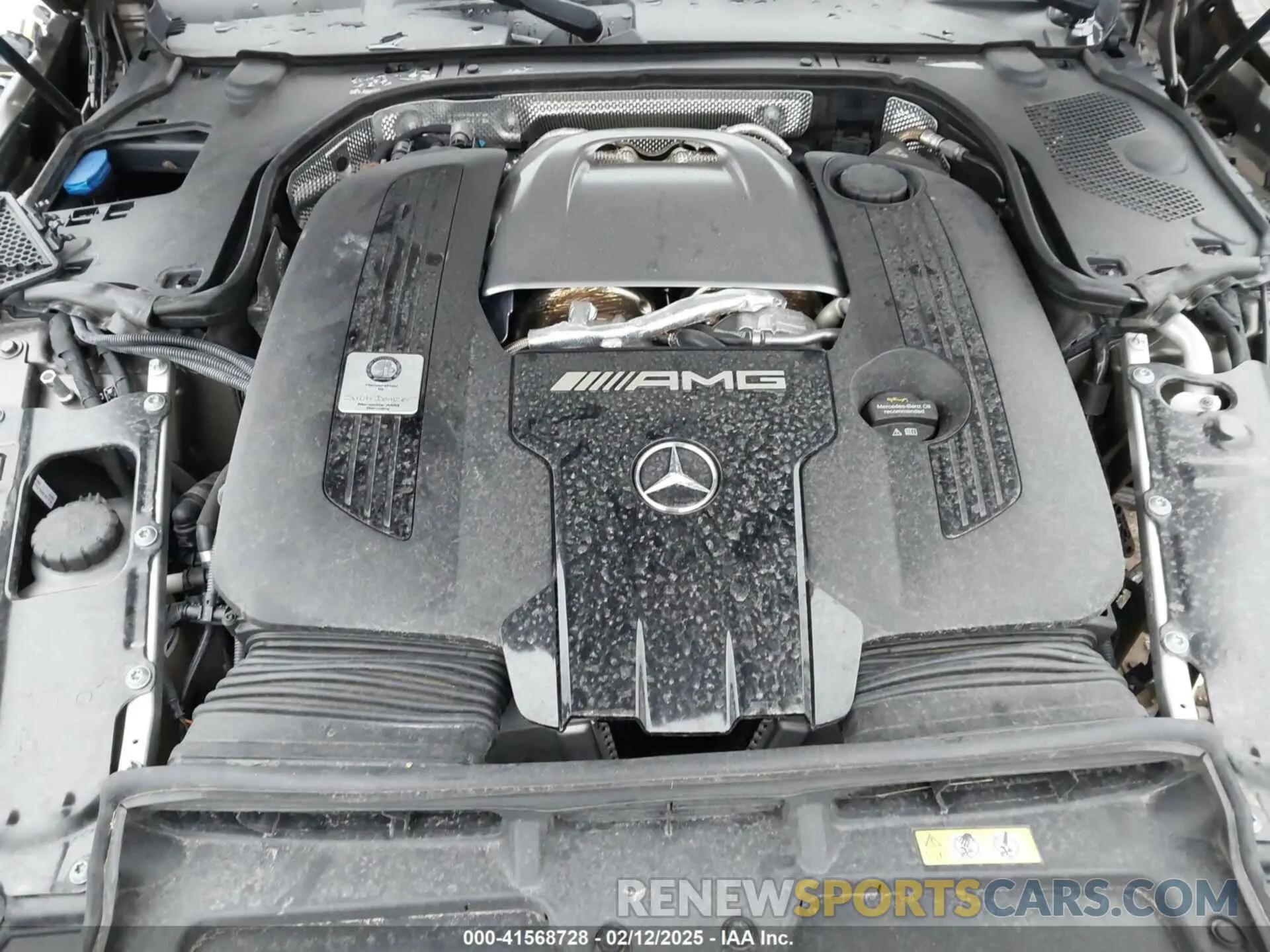 10 fotografías del automóvil dañado W1KVK8BB6NF005386 MERCEDES-BENZ AMG SL 63 2022