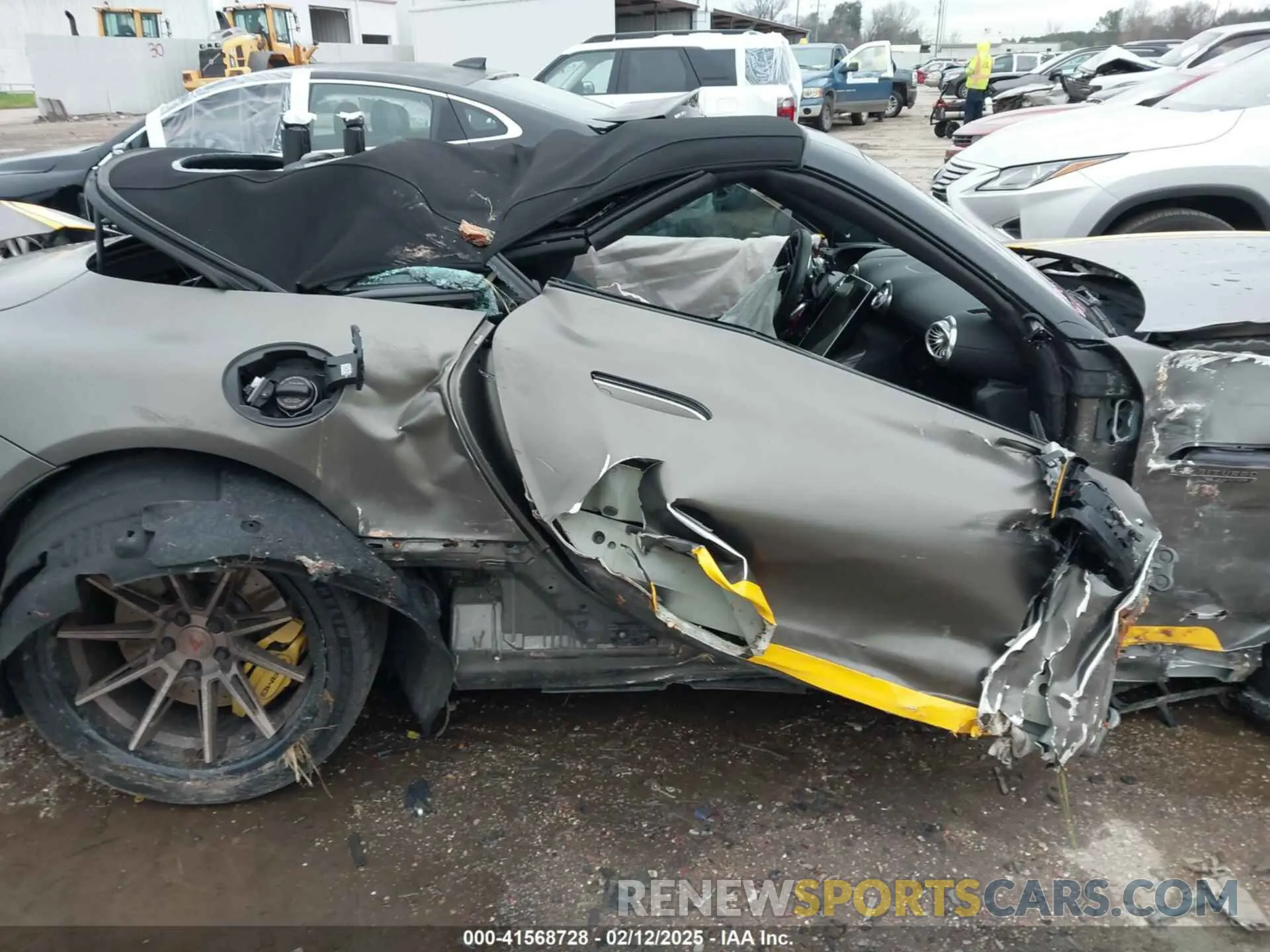 13 fotografías del automóvil dañado W1KVK8BB6NF005386 MERCEDES-BENZ AMG SL 63 2022