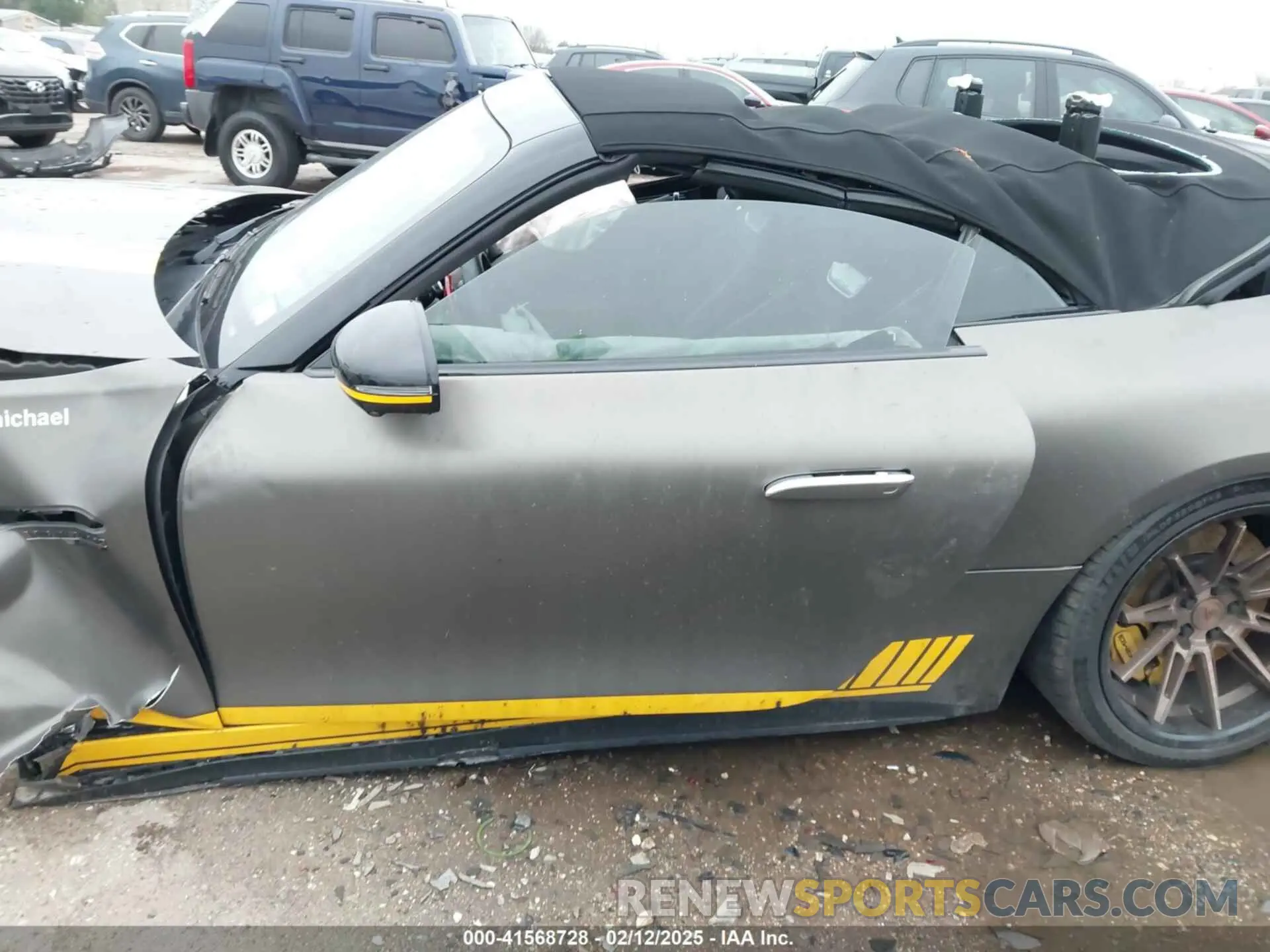 14 fotografías del automóvil dañado W1KVK8BB6NF005386 MERCEDES-BENZ AMG SL 63 2022