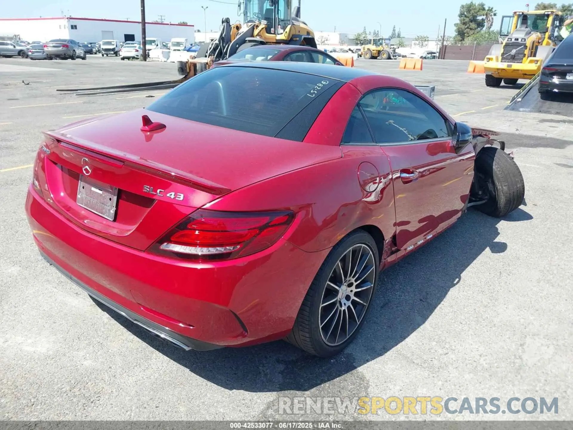 4 fotografías del automóvil dañado WDDPK6GA1KF158881 MERCEDES-BENZ AMG SLC 43 2019