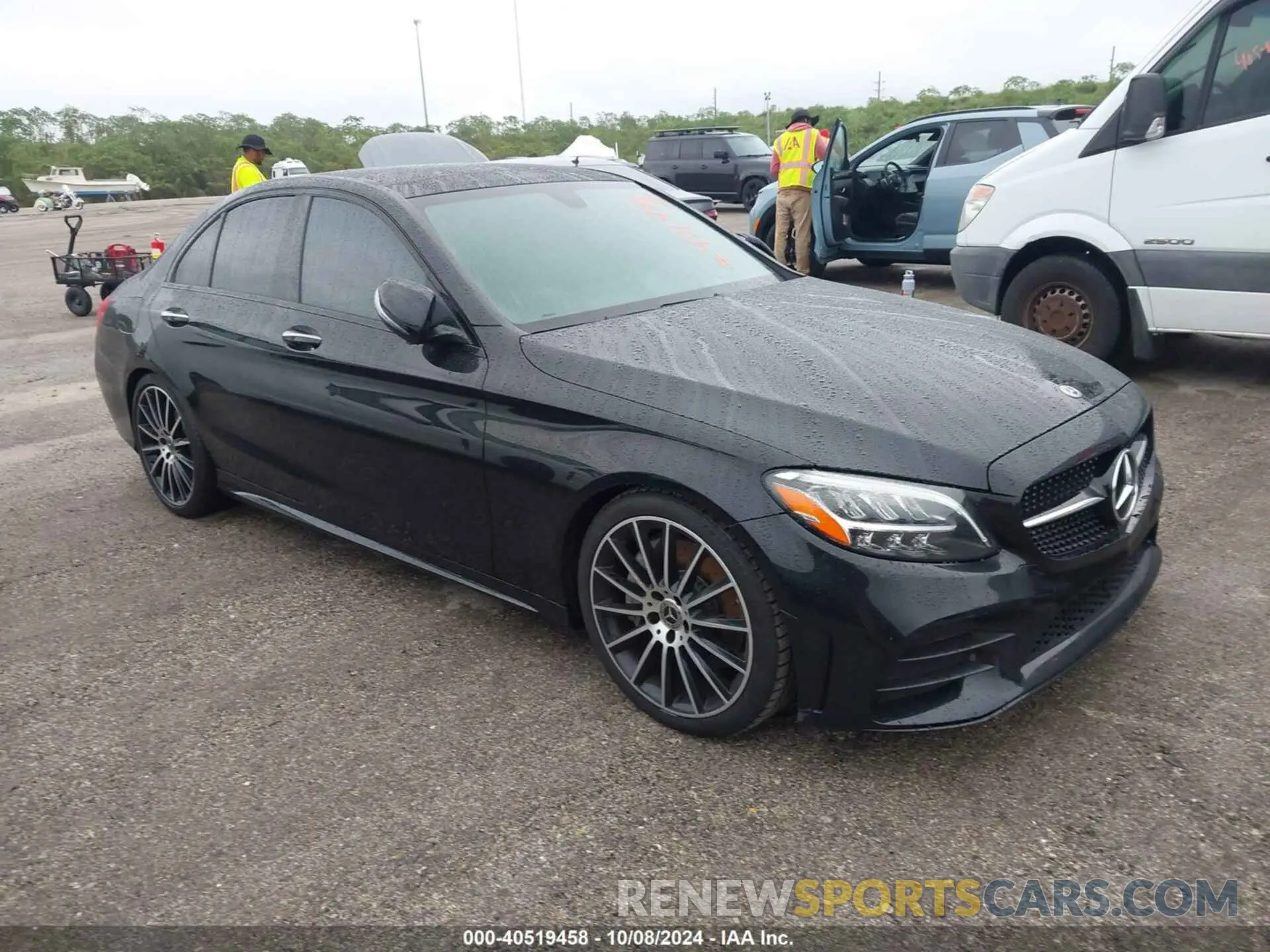 1 fotografías del automóvil dañado 55SWF8DBXKU308234 MERCEDES-BENZ C 2019