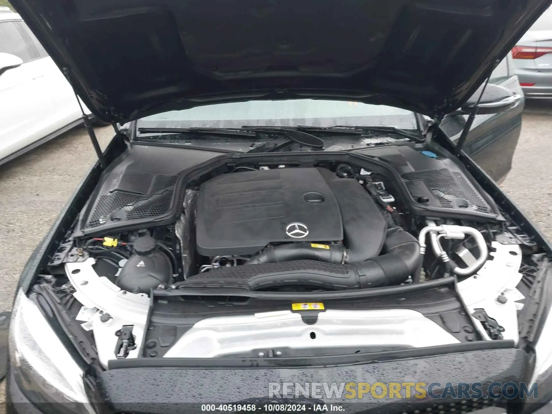 10 fotografías del automóvil dañado 55SWF8DBXKU308234 MERCEDES-BENZ C 2019