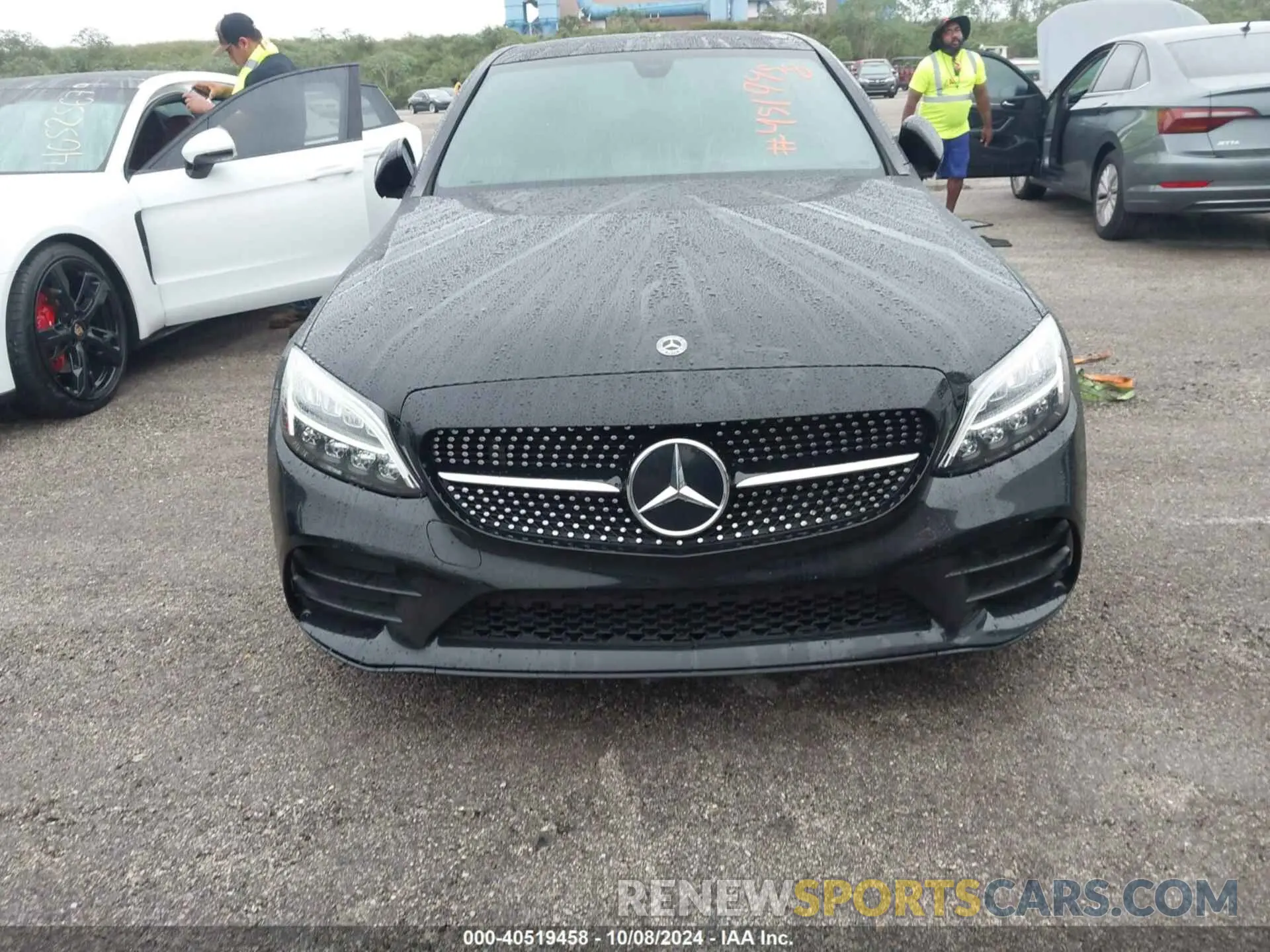 12 fotografías del automóvil dañado 55SWF8DBXKU308234 MERCEDES-BENZ C 2019