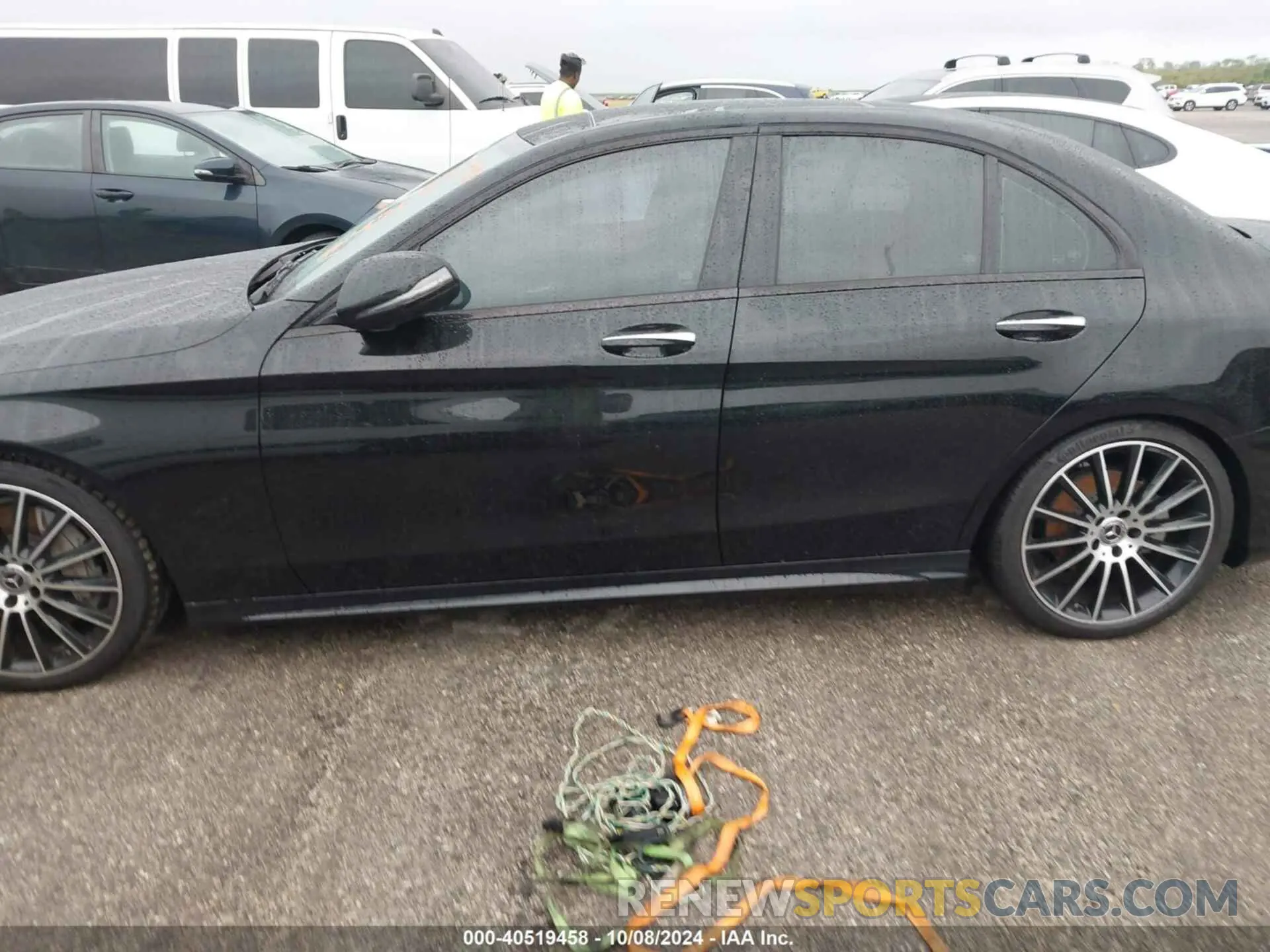 14 fotografías del automóvil dañado 55SWF8DBXKU308234 MERCEDES-BENZ C 2019