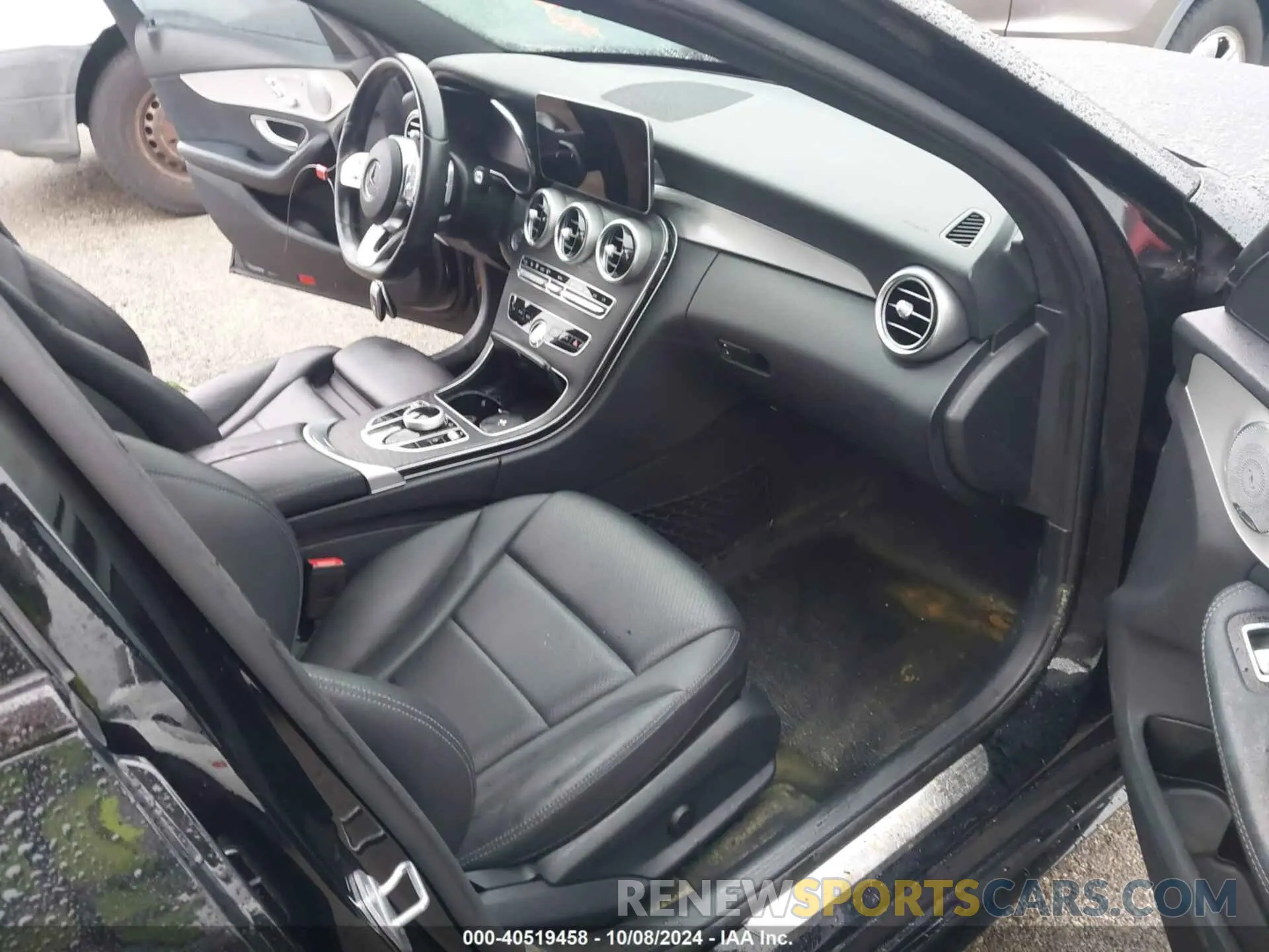 5 fotografías del automóvil dañado 55SWF8DBXKU308234 MERCEDES-BENZ C 2019