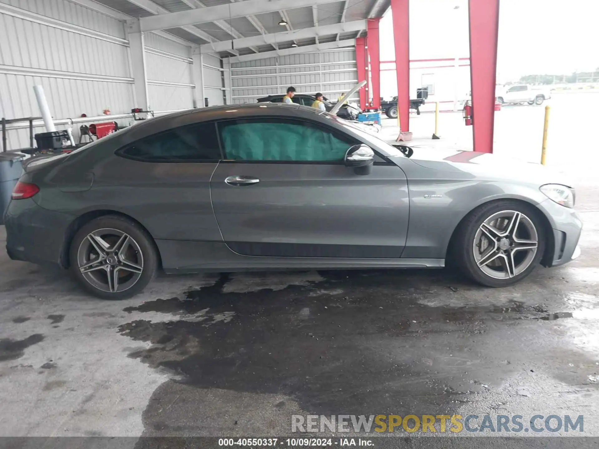 14 fotografías del automóvil dañado WDDWJ6EBXKF797173 MERCEDES-BENZ C 2019