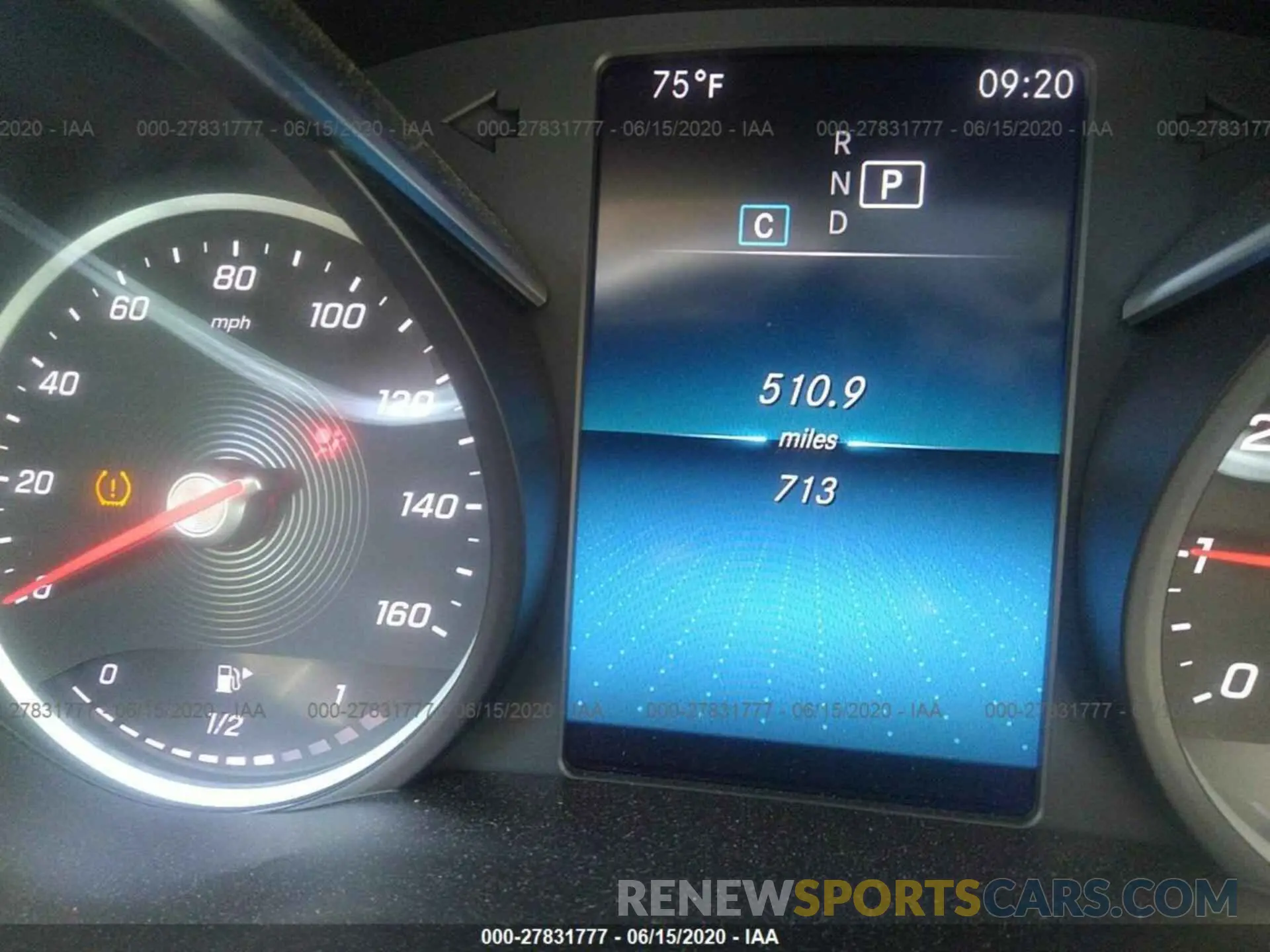 7 fotografías del automóvil dañado W1KWF8EB6LR569975 MERCEDES-BENZ C 2020