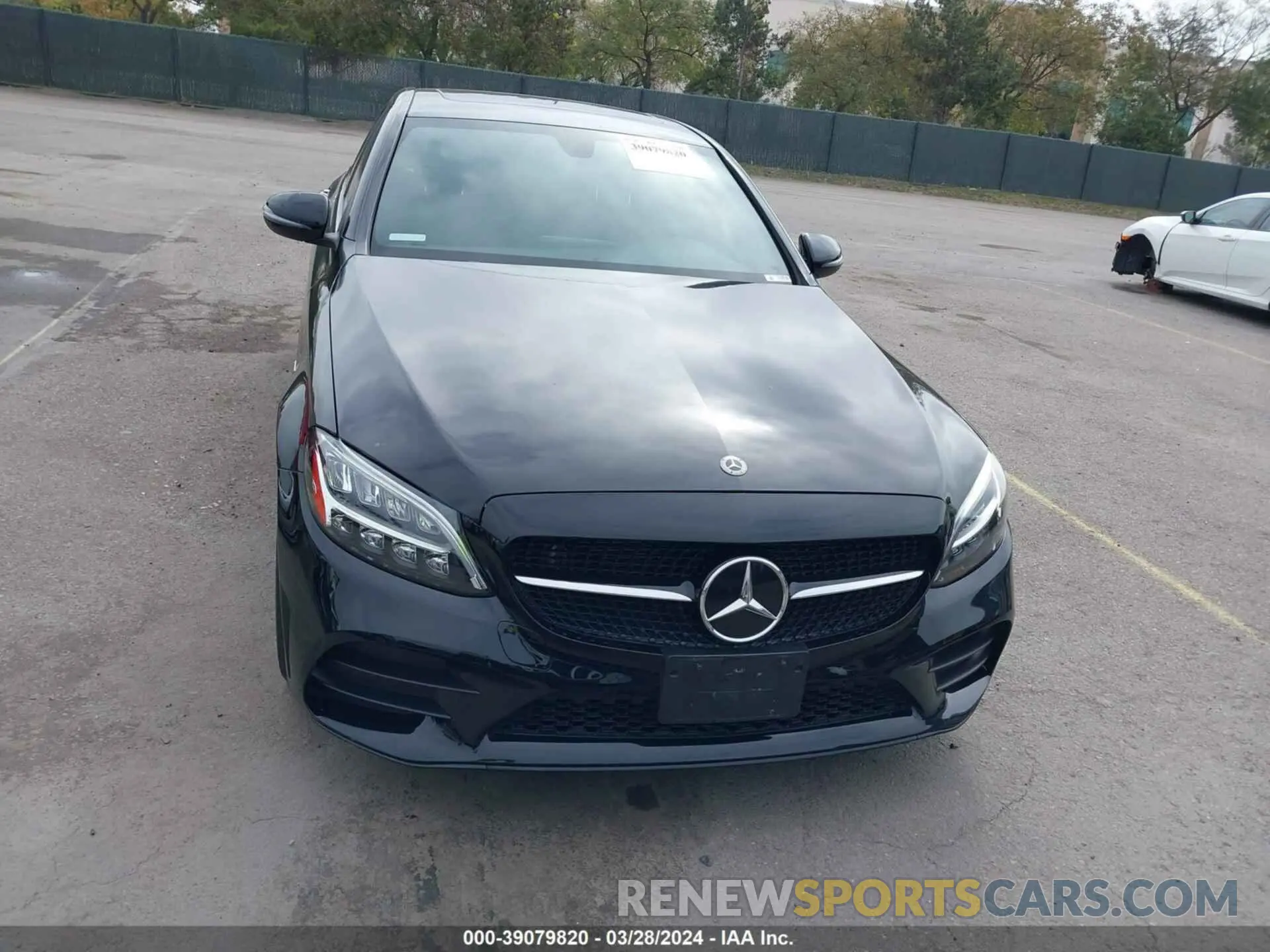 12 fotografías del automóvil dañado W1KWF8DB0MR643006 MERCEDES-BENZ C 2021
