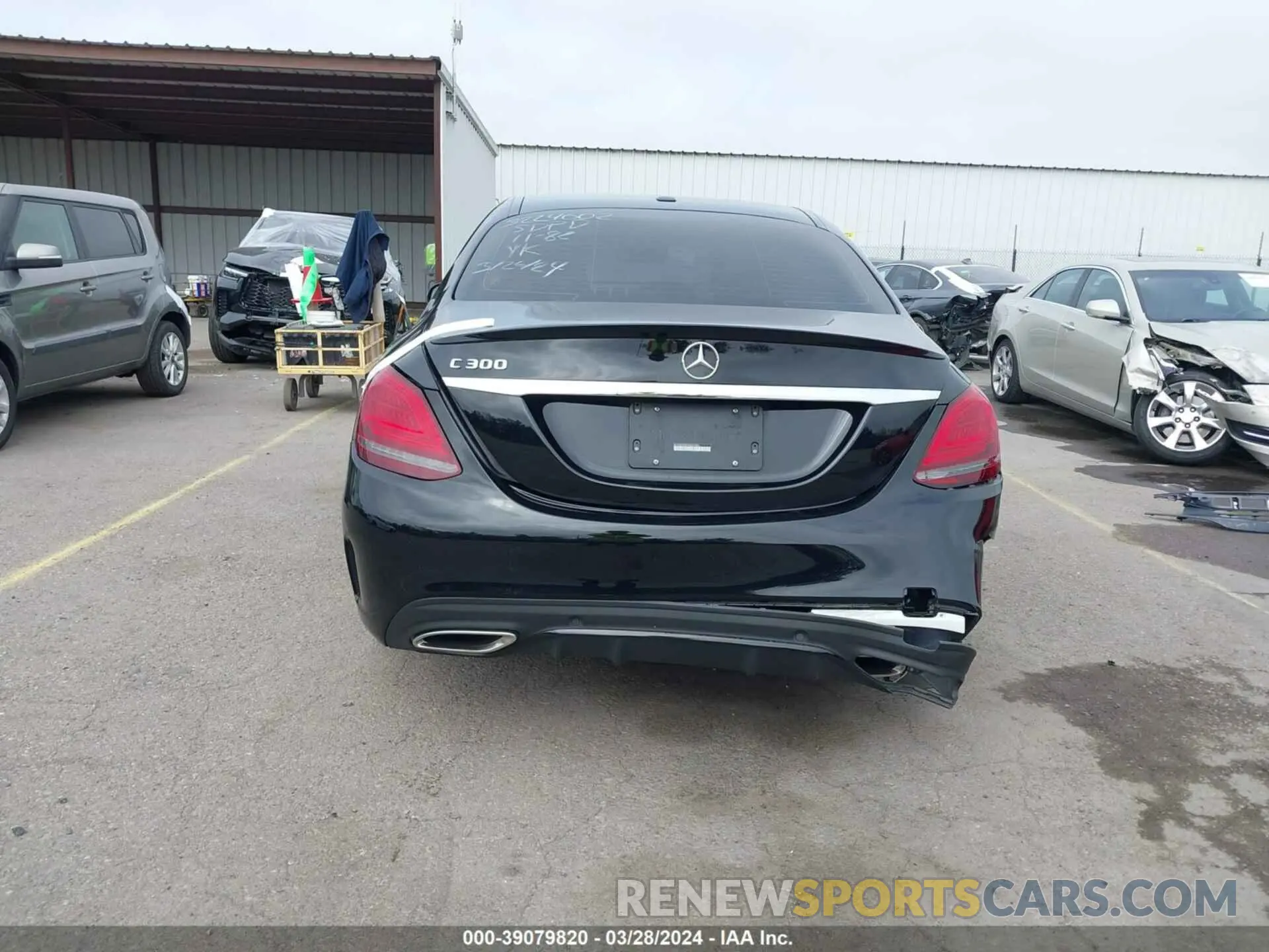16 fotografías del automóvil dañado W1KWF8DB0MR643006 MERCEDES-BENZ C 2021