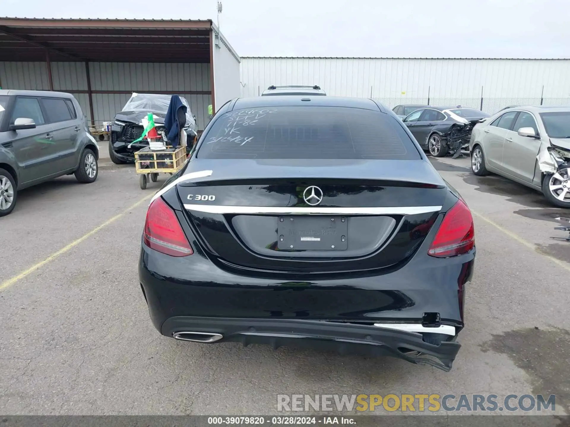18 fotografías del automóvil dañado W1KWF8DB0MR643006 MERCEDES-BENZ C 2021