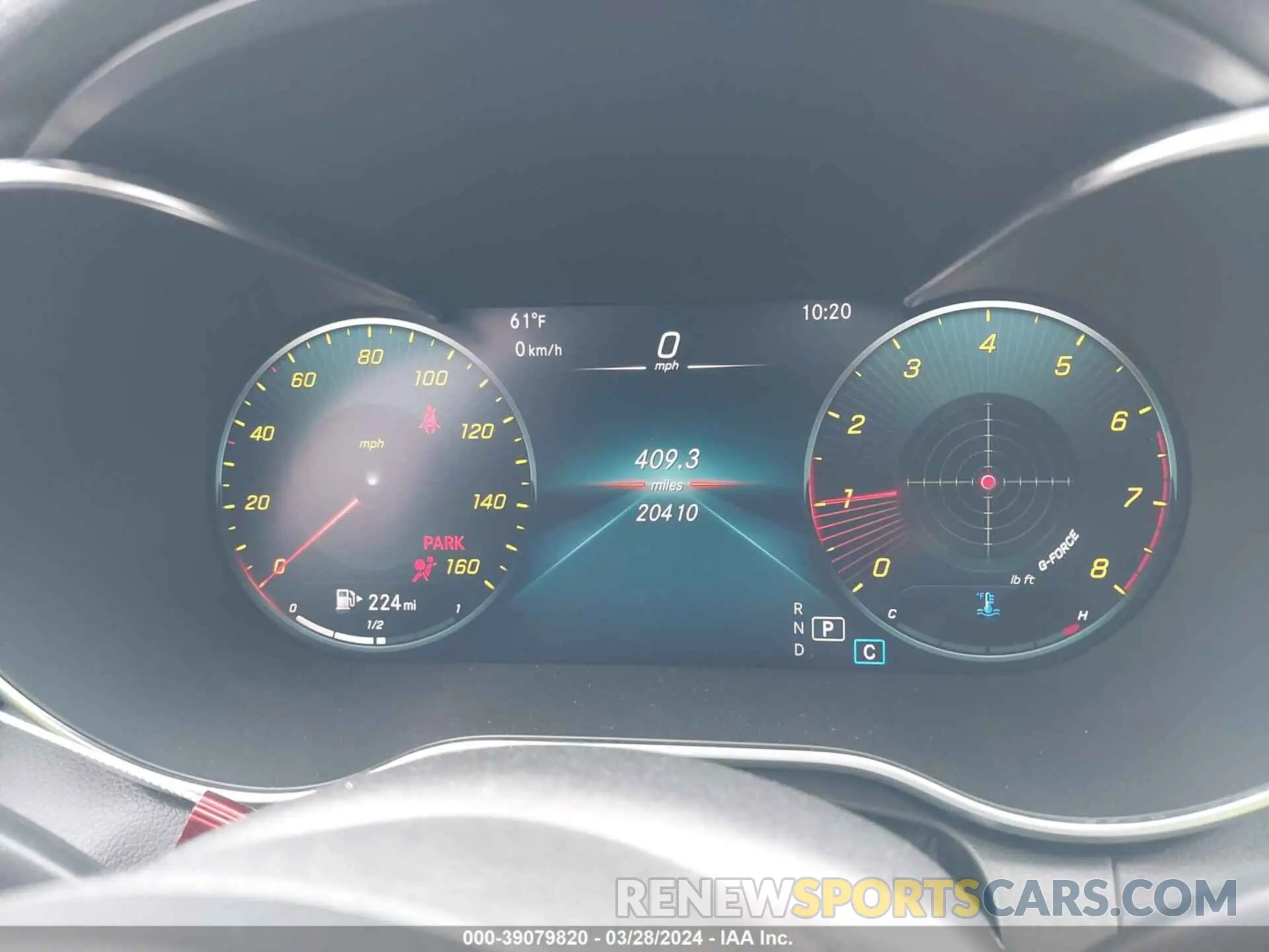 7 fotografías del automóvil dañado W1KWF8DB0MR643006 MERCEDES-BENZ C 2021