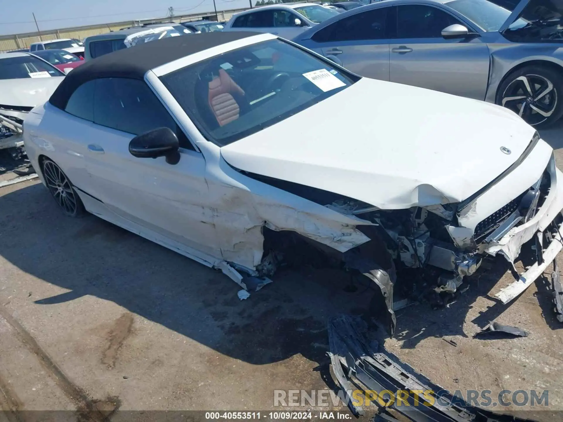 1 fotografías del automóvil dañado W1KWK8DB3PG127959 MERCEDES-BENZ C 2023