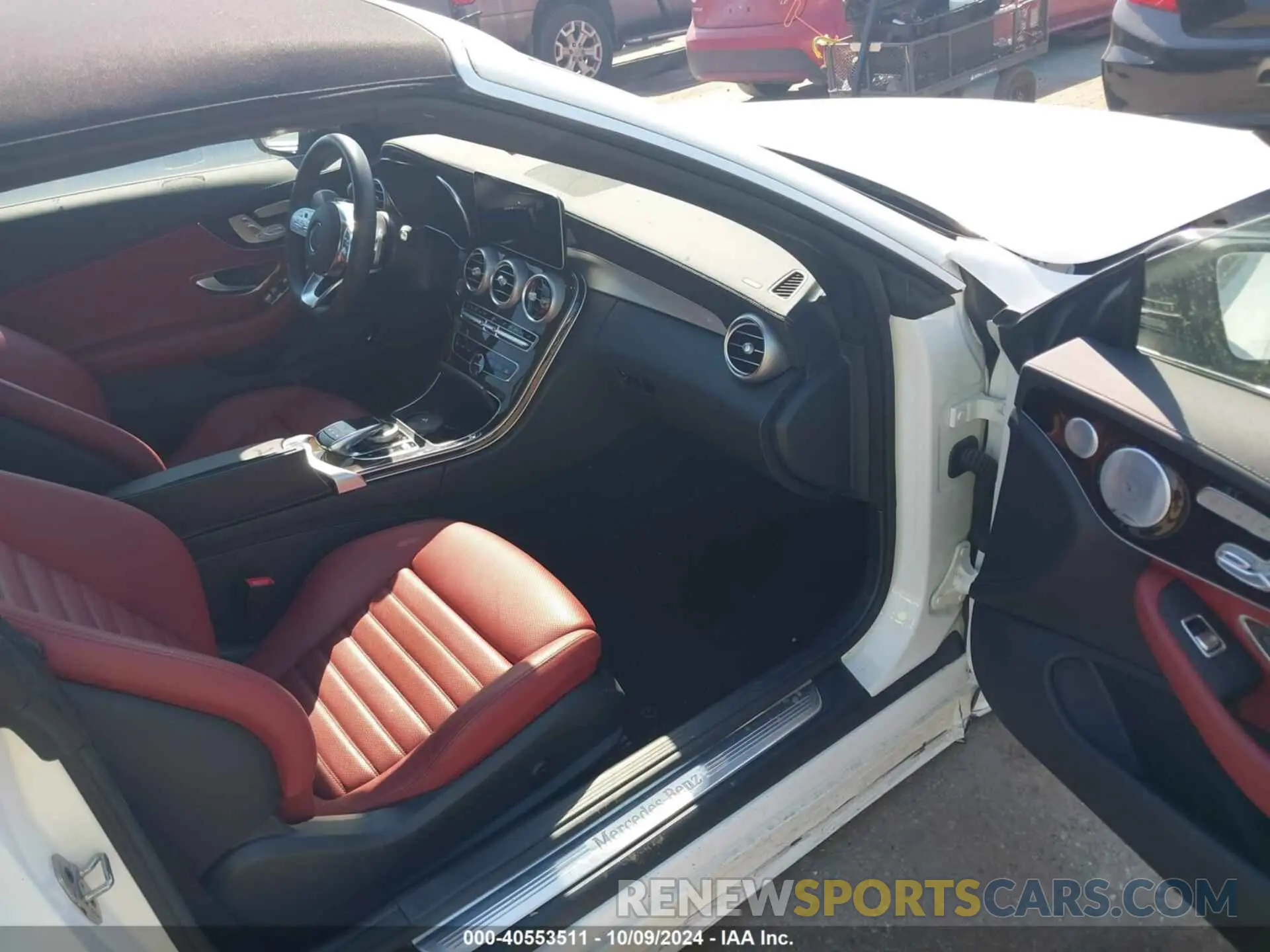 5 fotografías del automóvil dañado W1KWK8DB3PG127959 MERCEDES-BENZ C 2023