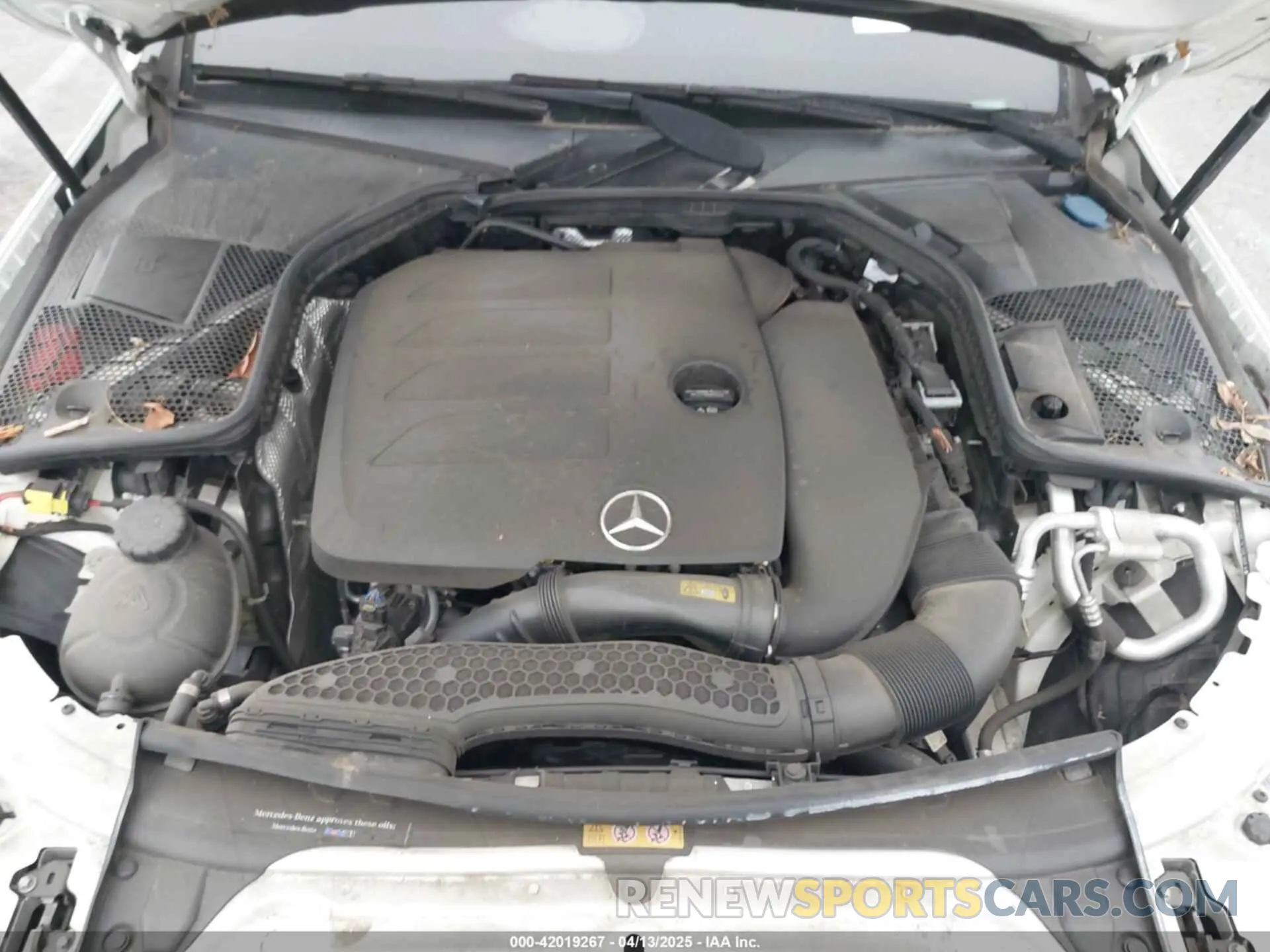 10 fotografías del automóvil dañado 55SWF8DB0KU290584 MERCEDES-BENZ C 300 2019