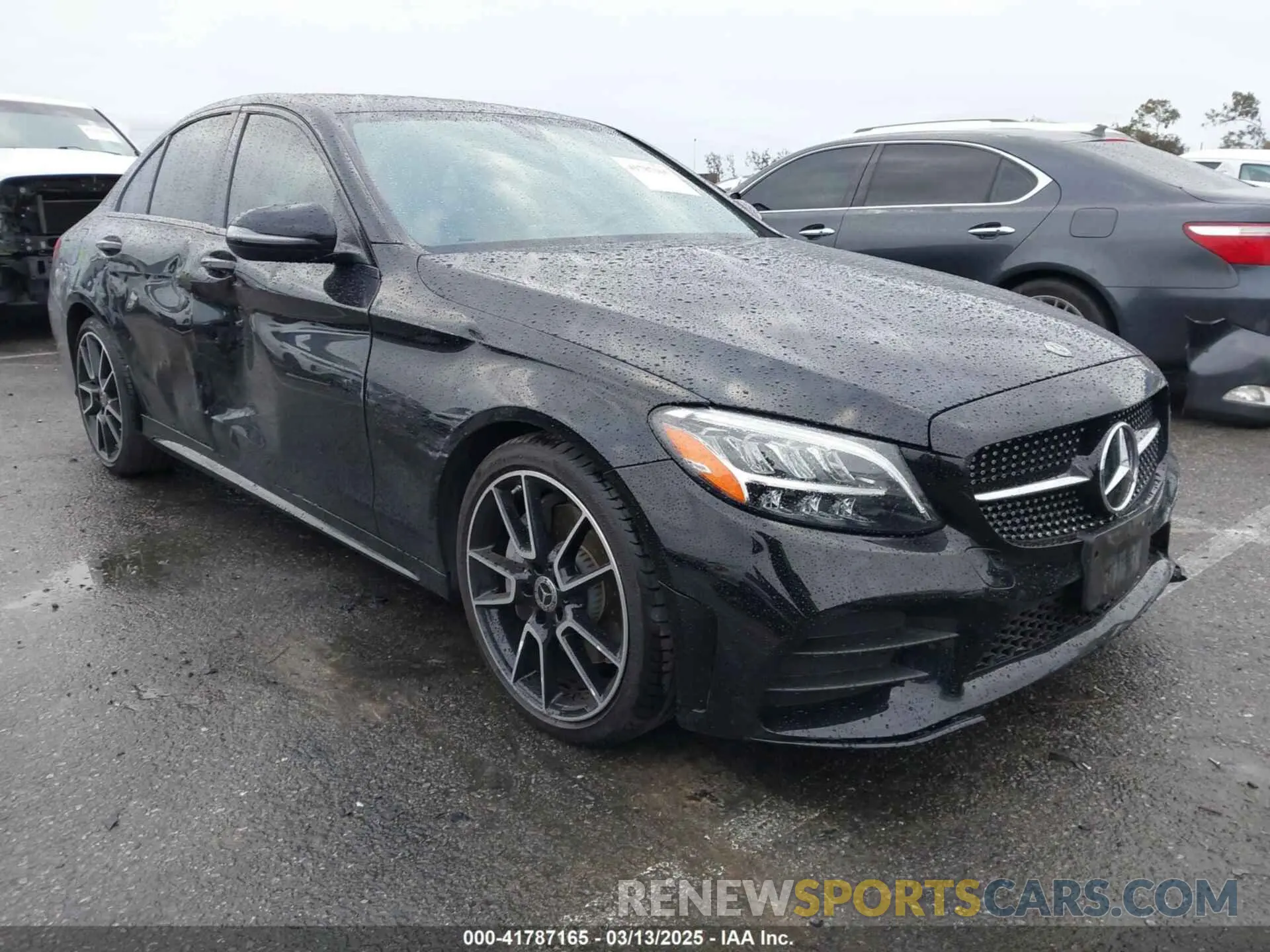 1 fotografías del automóvil dañado 55SWF8DB0KU296336 MERCEDES-BENZ C 300 2019