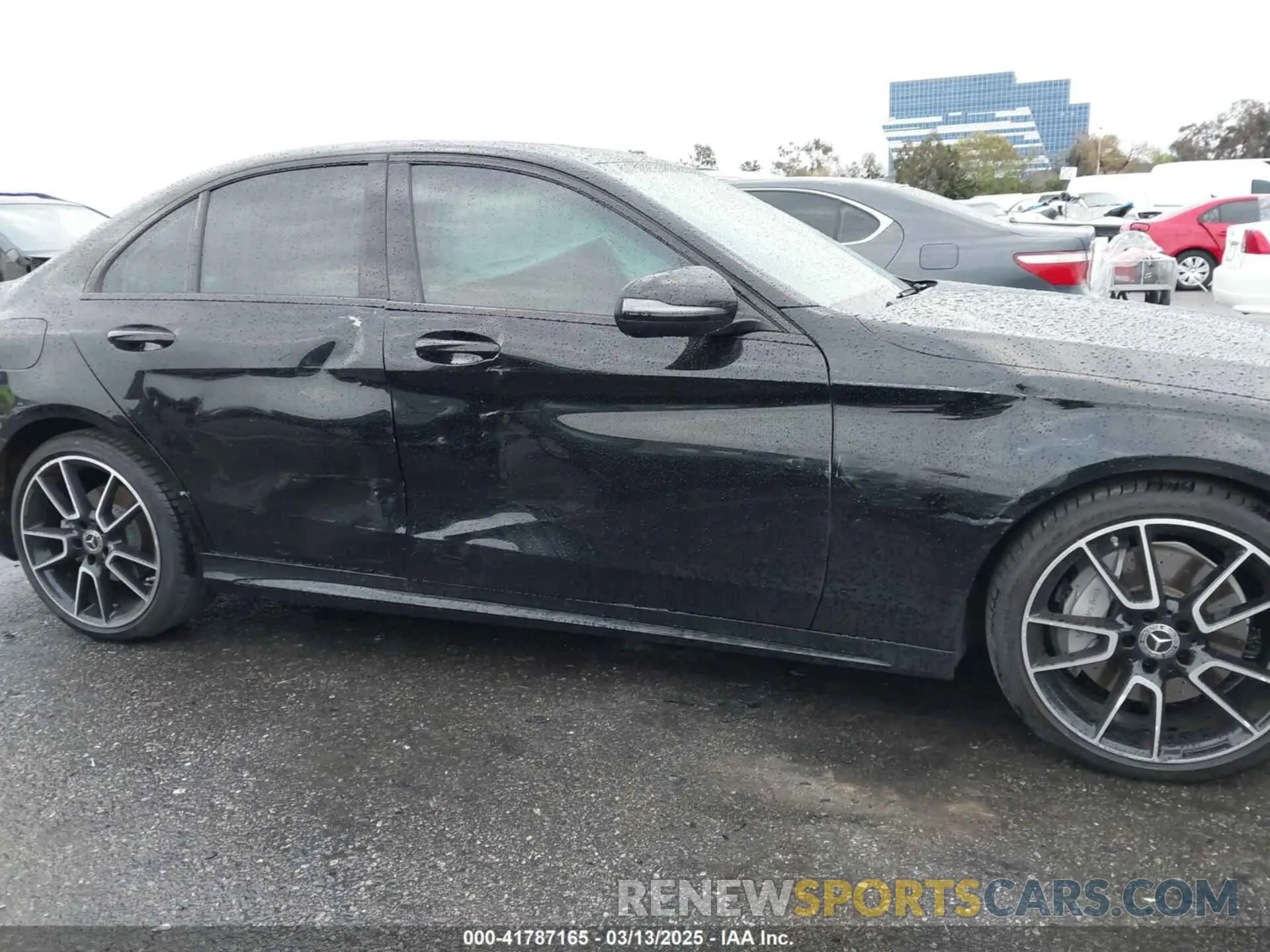 13 fotografías del automóvil dañado 55SWF8DB0KU296336 MERCEDES-BENZ C 300 2019