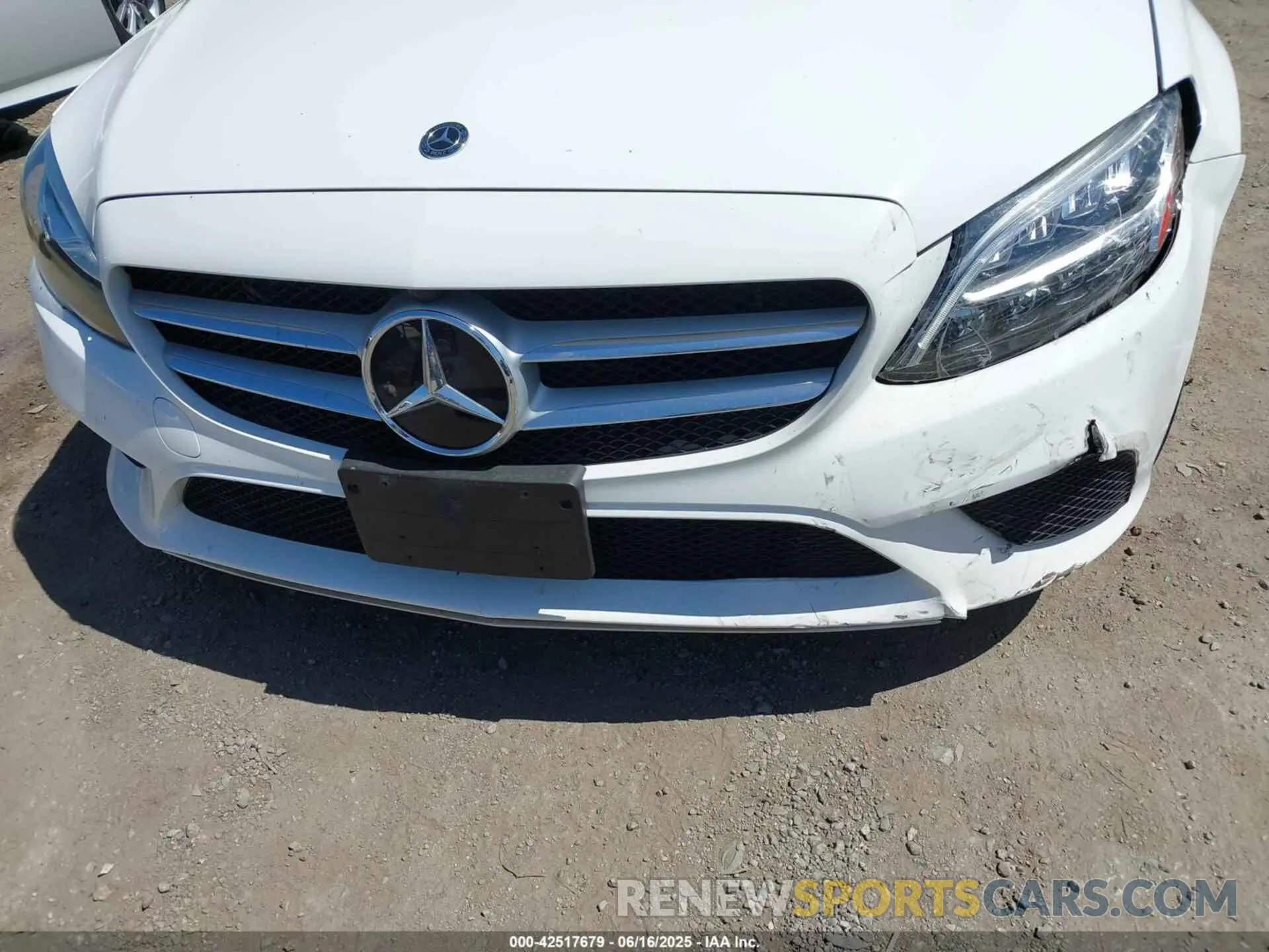 6 fotografías del automóvil dañado 55SWF8DB2KU296354 MERCEDES-BENZ C 300 2019