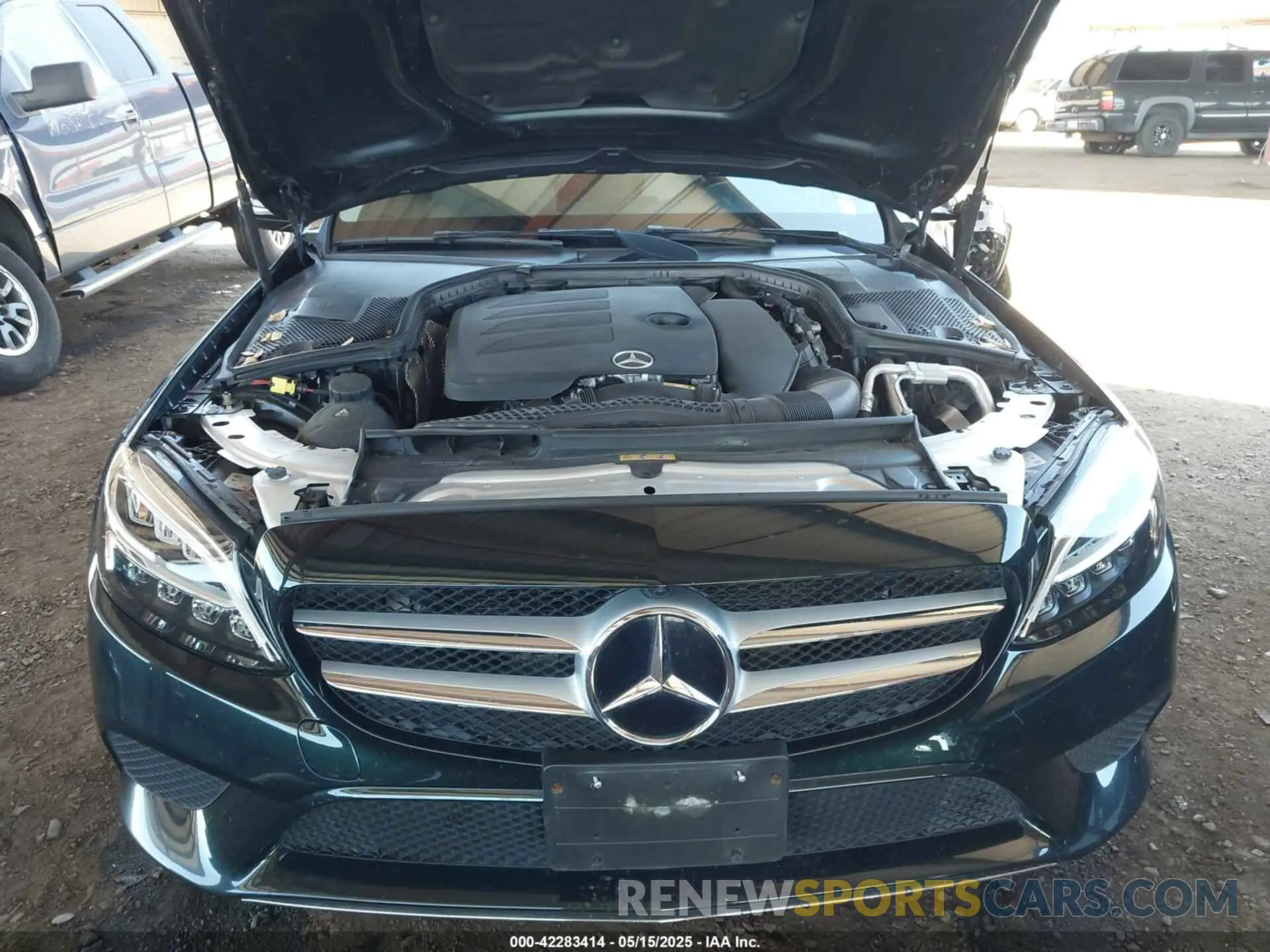 10 fotografías del automóvil dañado 55SWF8DB2KU297097 MERCEDES-BENZ C 300 2019