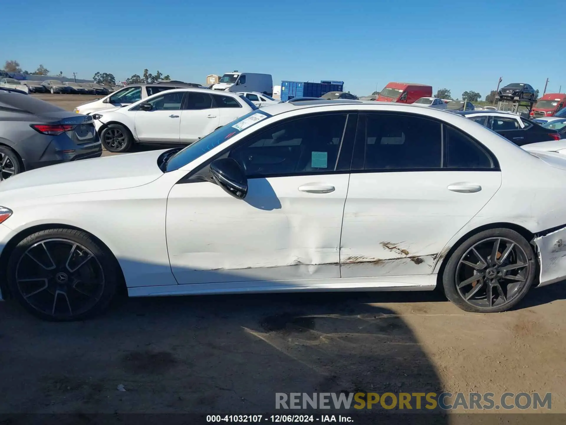 14 fotografías del automóvil dañado 55SWF8DB3KU291793 MERCEDES-BENZ C 300 2019