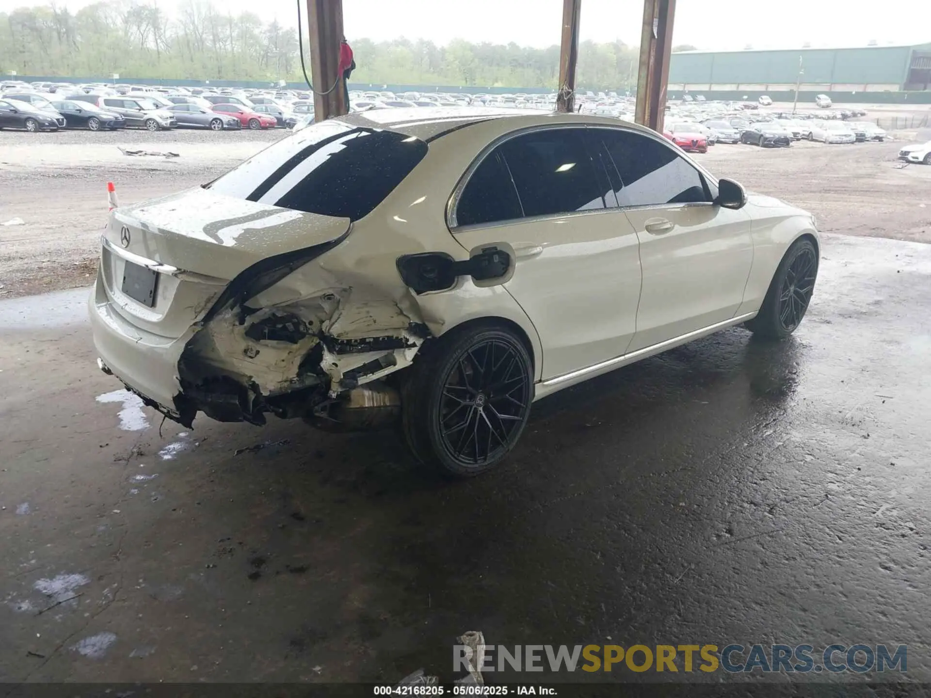 4 fotografías del automóvil dañado 55SWF8DB3KU293995 MERCEDES-BENZ C 300 2019